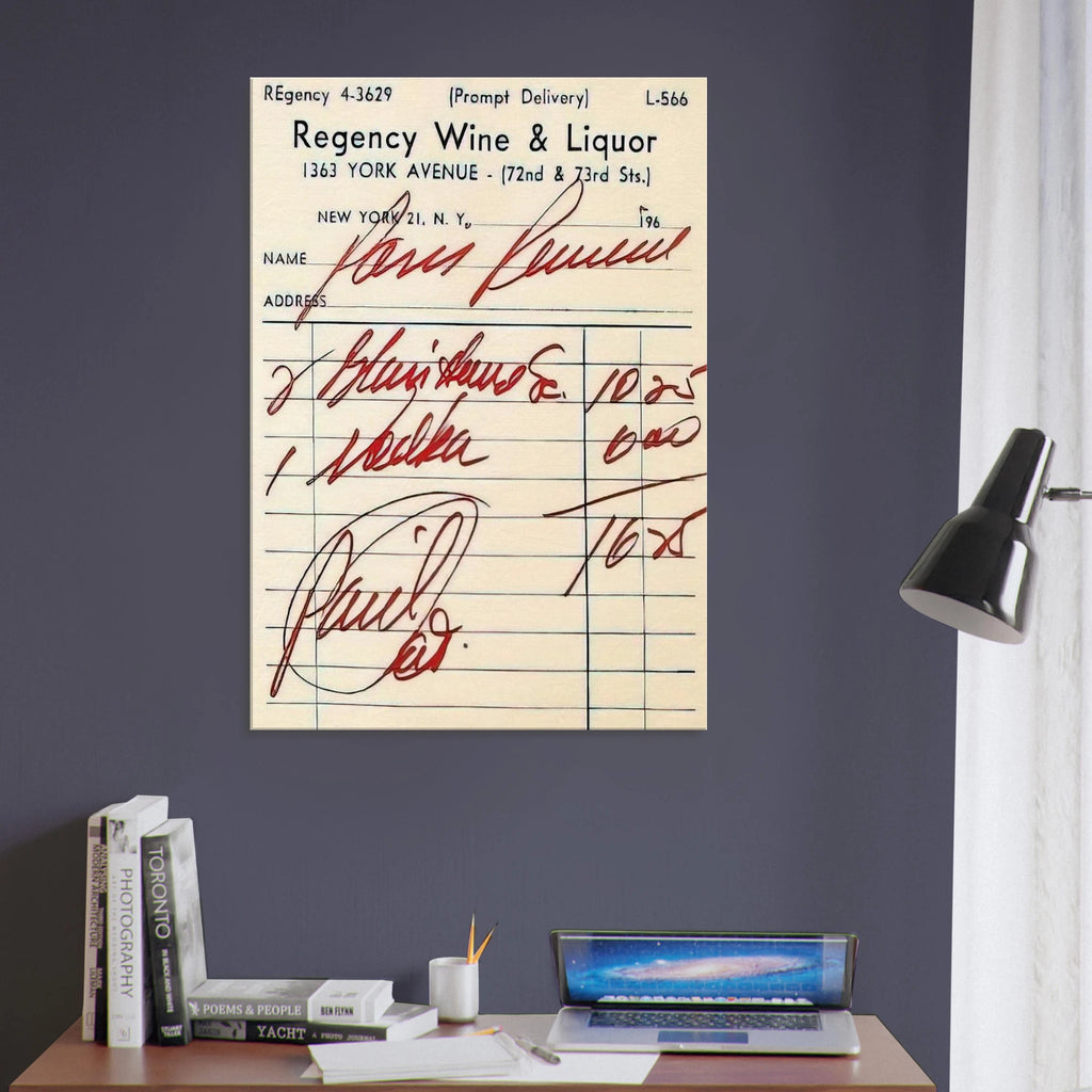 Paris Review Poster Canvas | Andy Warhol Canvas | Andy Warhol Prints