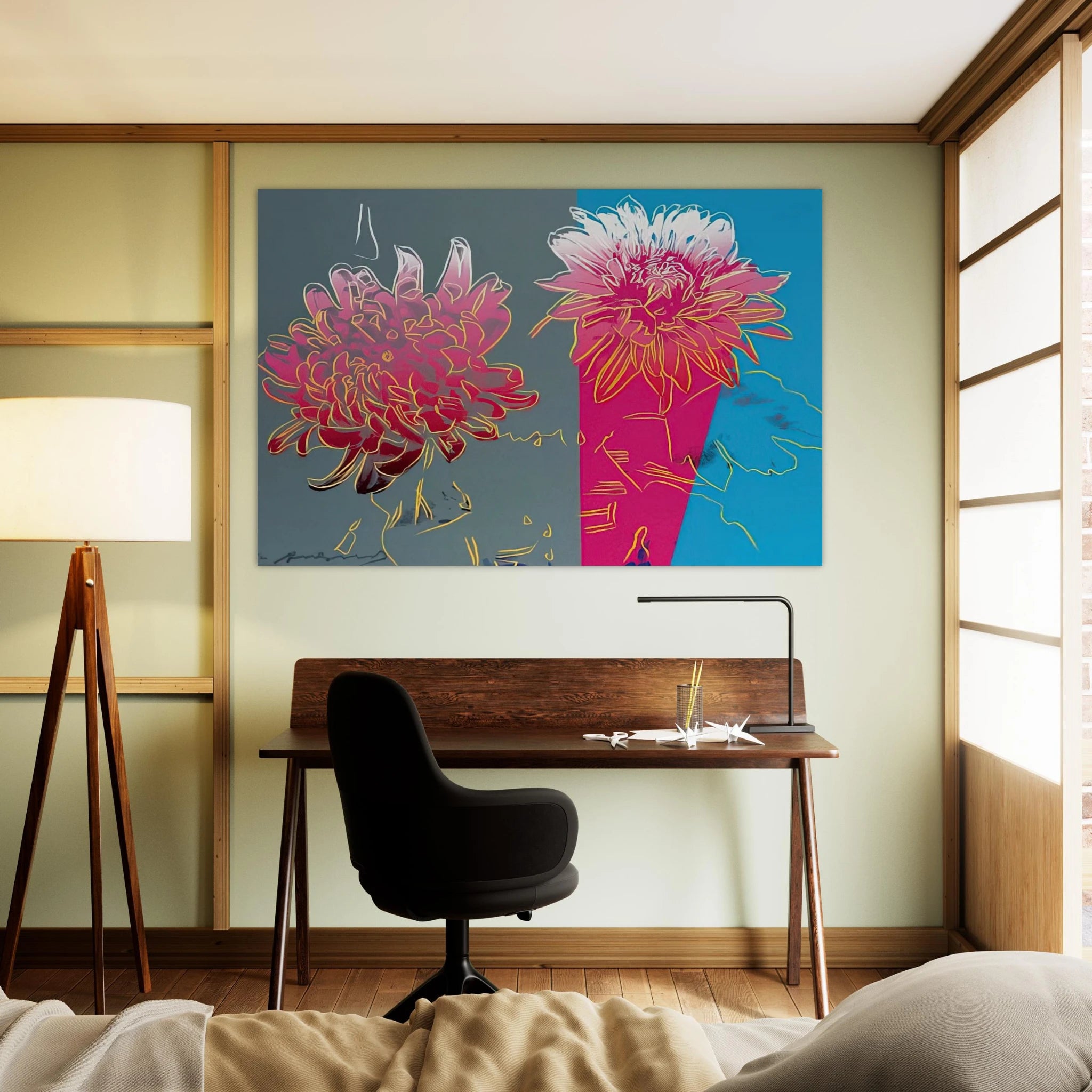 Kiku Poster | Andy Warhol Poster | Andy Warhol Prints