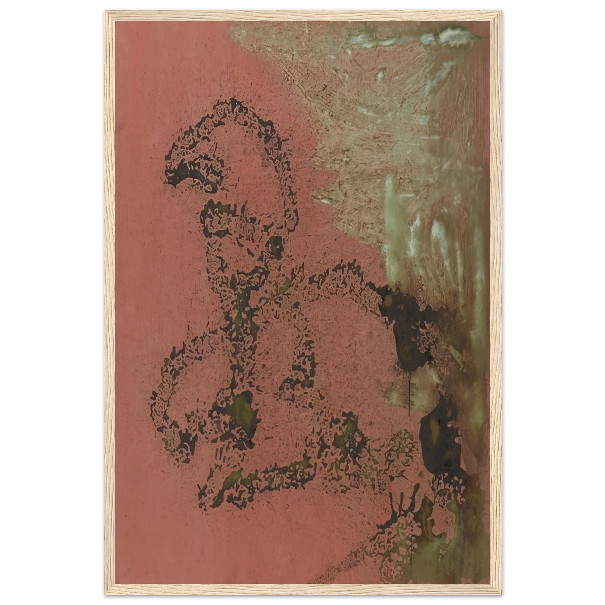 Oxidation Painting Framed Poster | Andy Warhol Framed Prints Wall Art | Andy Warhol Prints