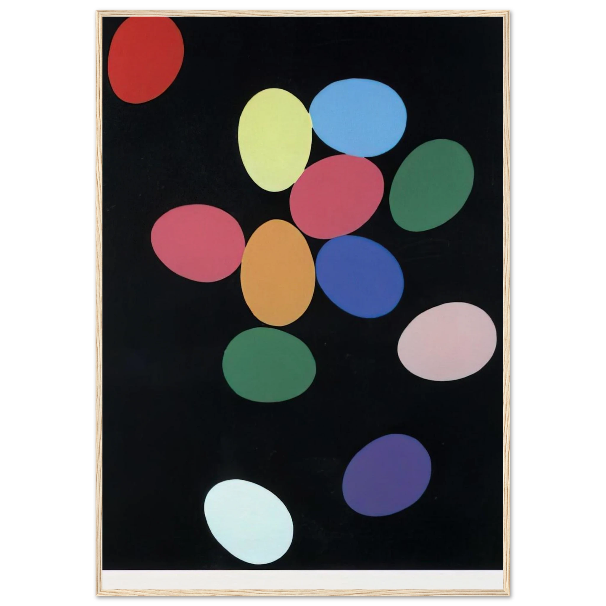 Eggs Framed Poster | Andy Warhol Framed Prints Wall Art | Andy Warhol Prints