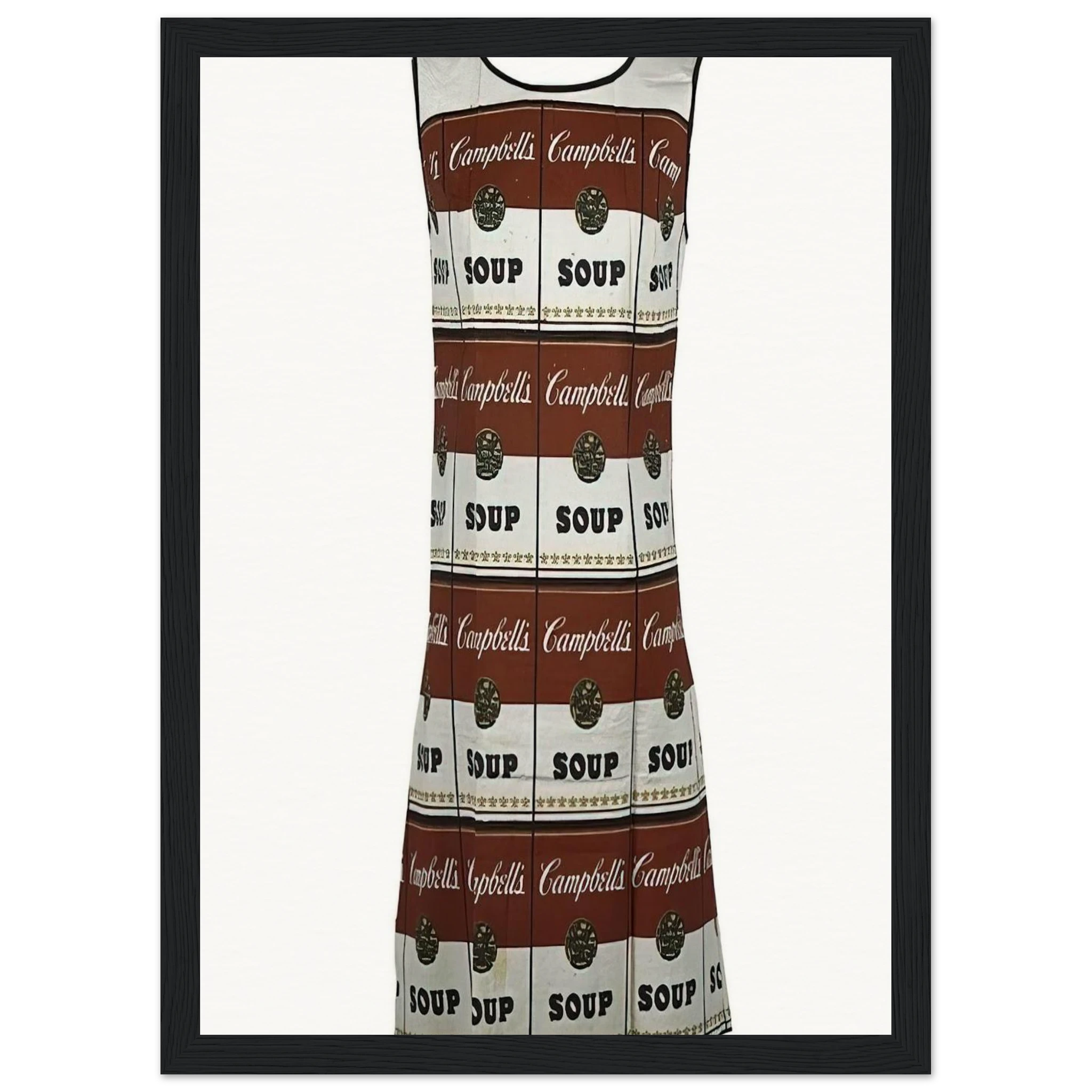 The Souper Dress Framed Poster | Andy Warhol Framed Prints Wall Art | Andy Warhol Prints