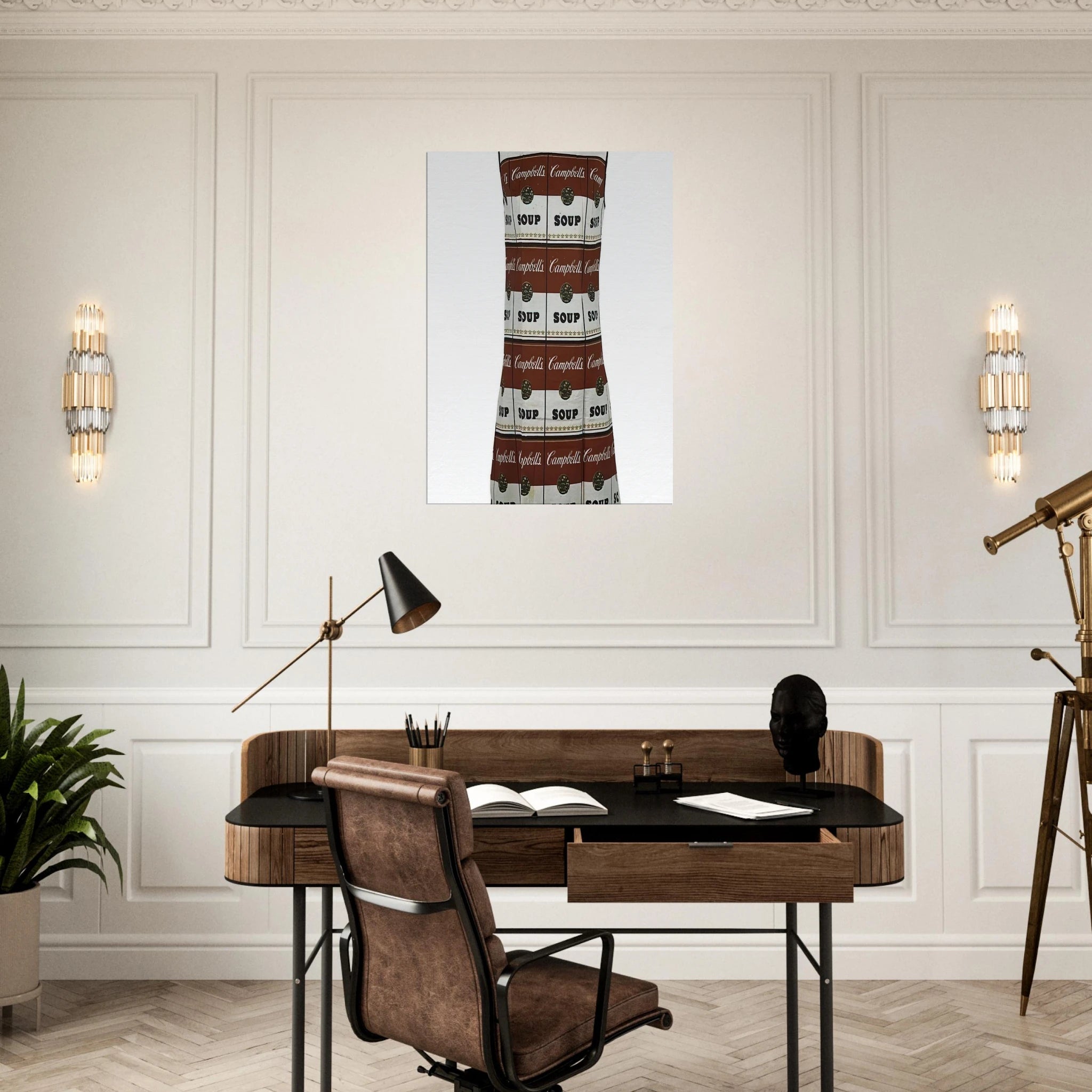 The Souper Dress Canvas | Andy Warhol Canvas | Andy Warhol Prints