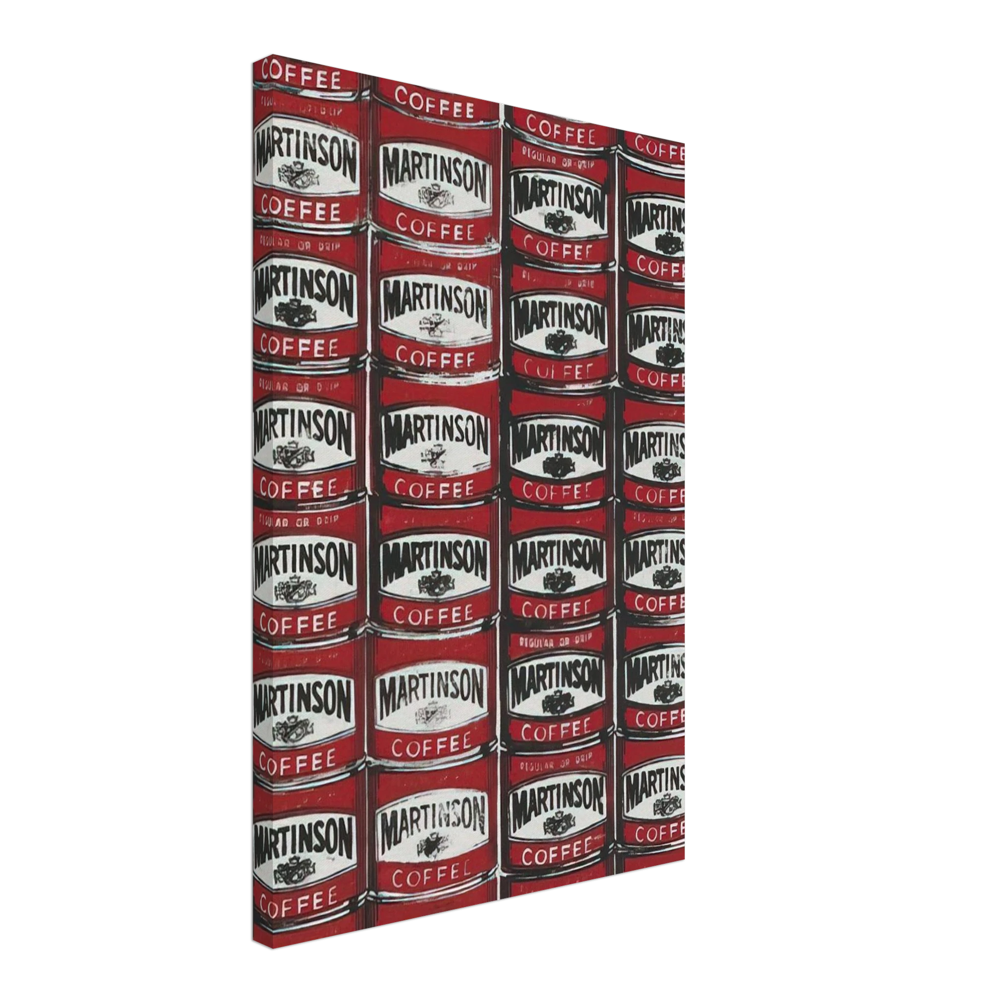 Martinson Coffee Canvas | Andy Warhol Canvas | Andy Warhol Prints