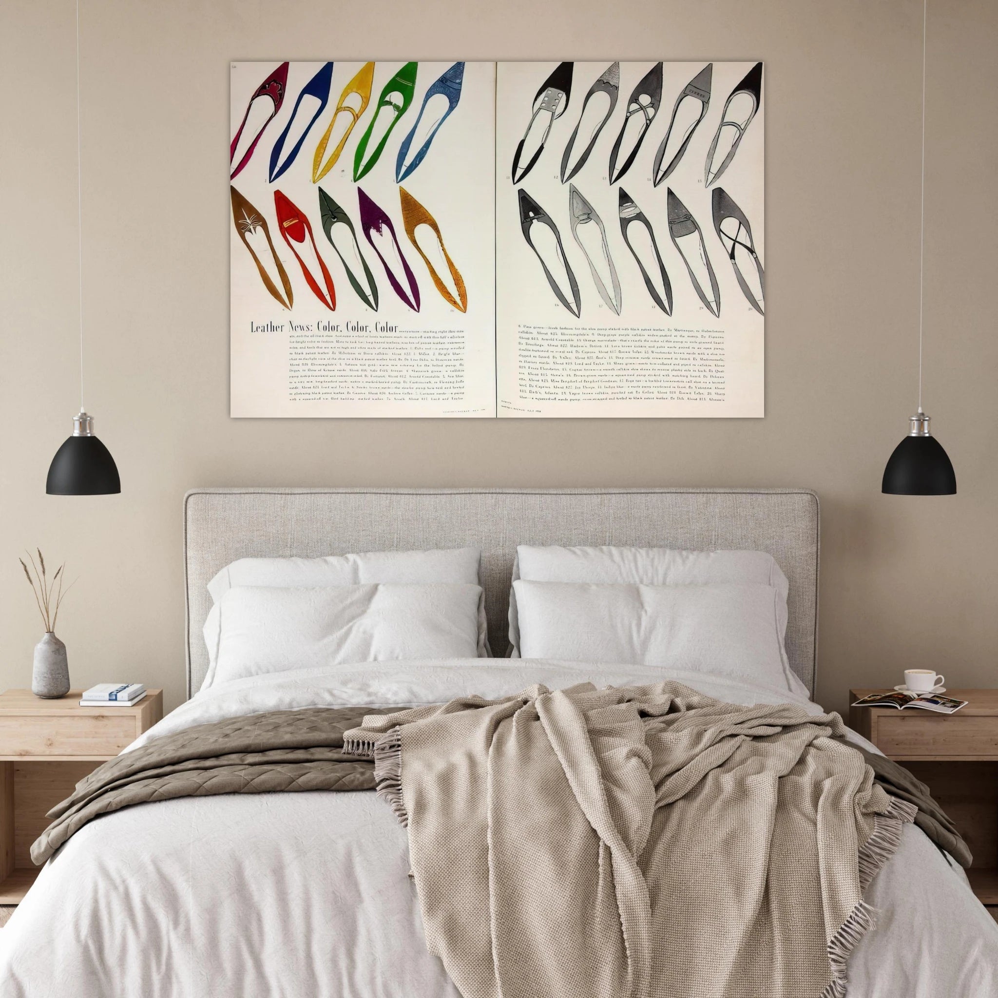 Shoe Advertisement for I.Miller  Harper's Bazzar  Poster | Andy Warhol Poster | Andy Warhol Prints