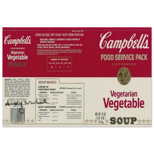 Campbell Soup Company Poster | Andy Warhol Poster | Andy Warhol Prints