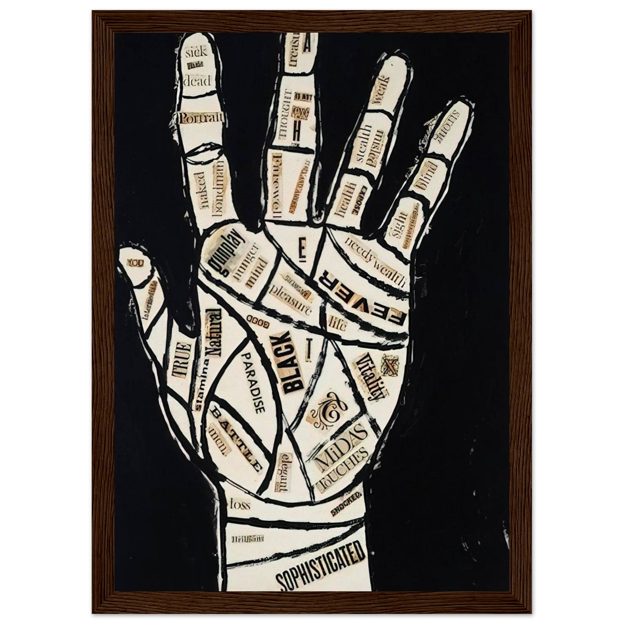 Hand Framed Poster | Andy Warhol Framed Prints Wall Art | Andy Warhol Prints