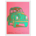 Volkswagen Framed Poster | Andy Warhol Framed Prints Wall Art | Andy Warhol Prints