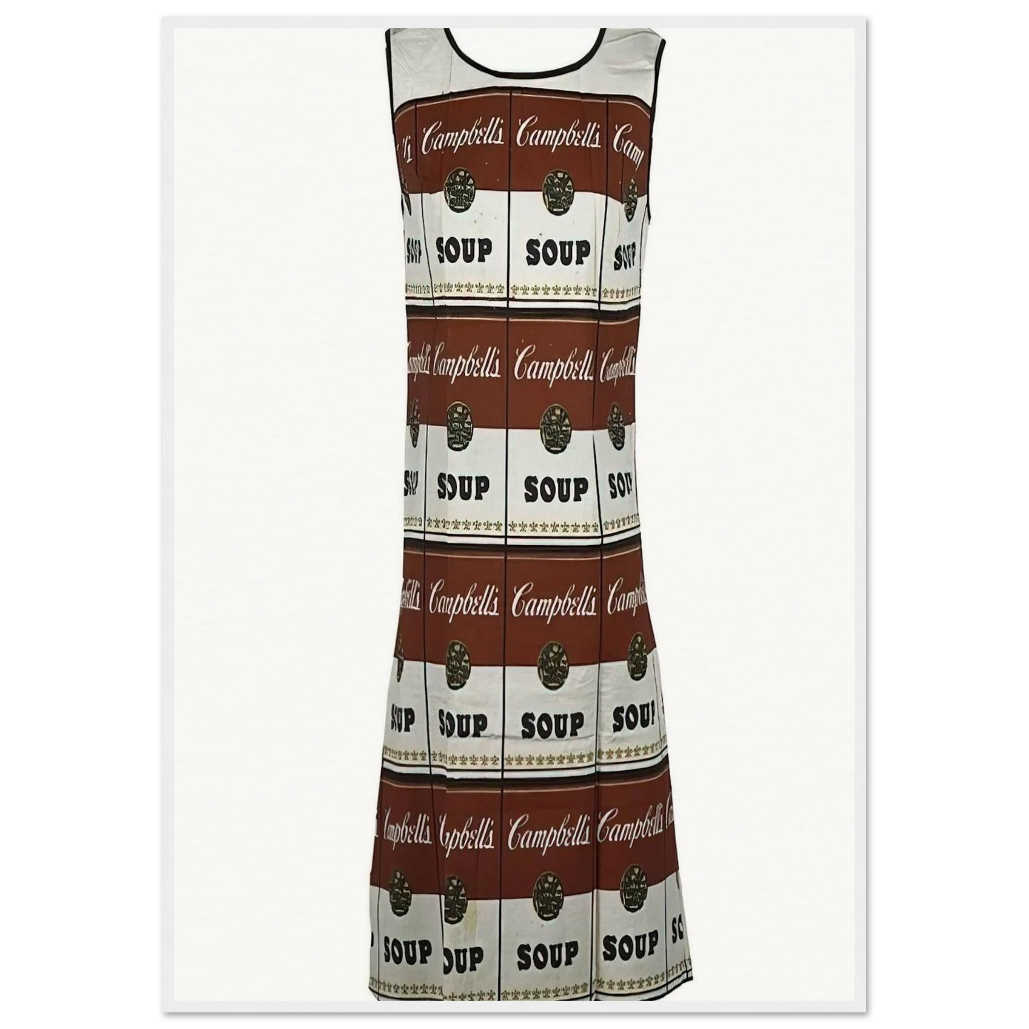The Souper Dress Framed Poster | Andy Warhol Framed Prints Wall Art | Andy Warhol Prints