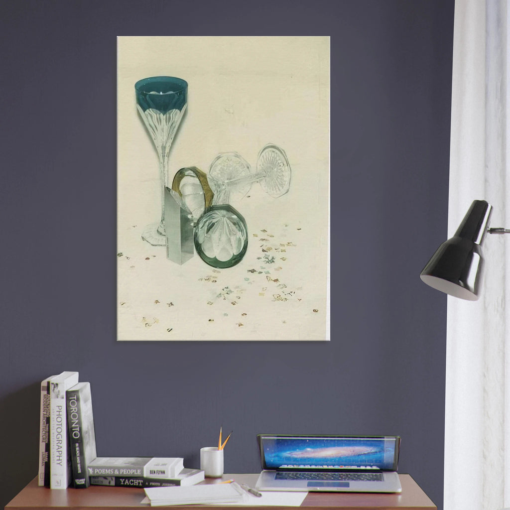 Committee 2000 Champagne Glasses Canvas | Andy Warhol Canvas | Andy Warhol Prints