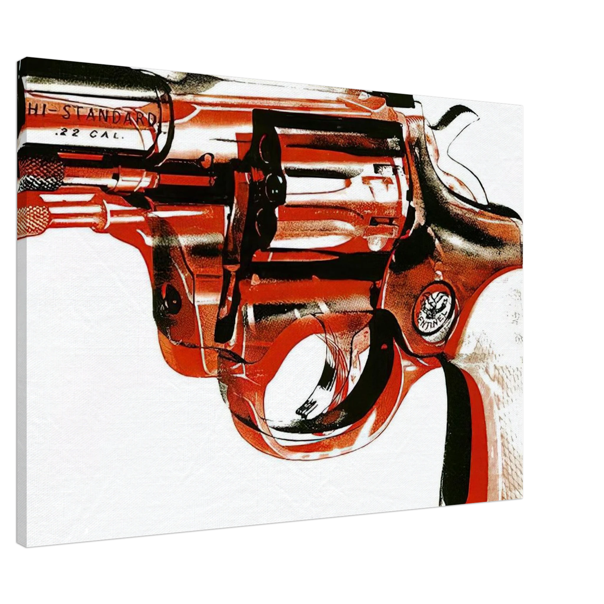 Gun Canvas | Andy Warhol Canvas | Andy Warhol Prints