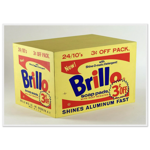 Brillo Box  3c Off  Framed Poster | Andy Warhol Framed Prints Wall Art | Andy Warhol Prints