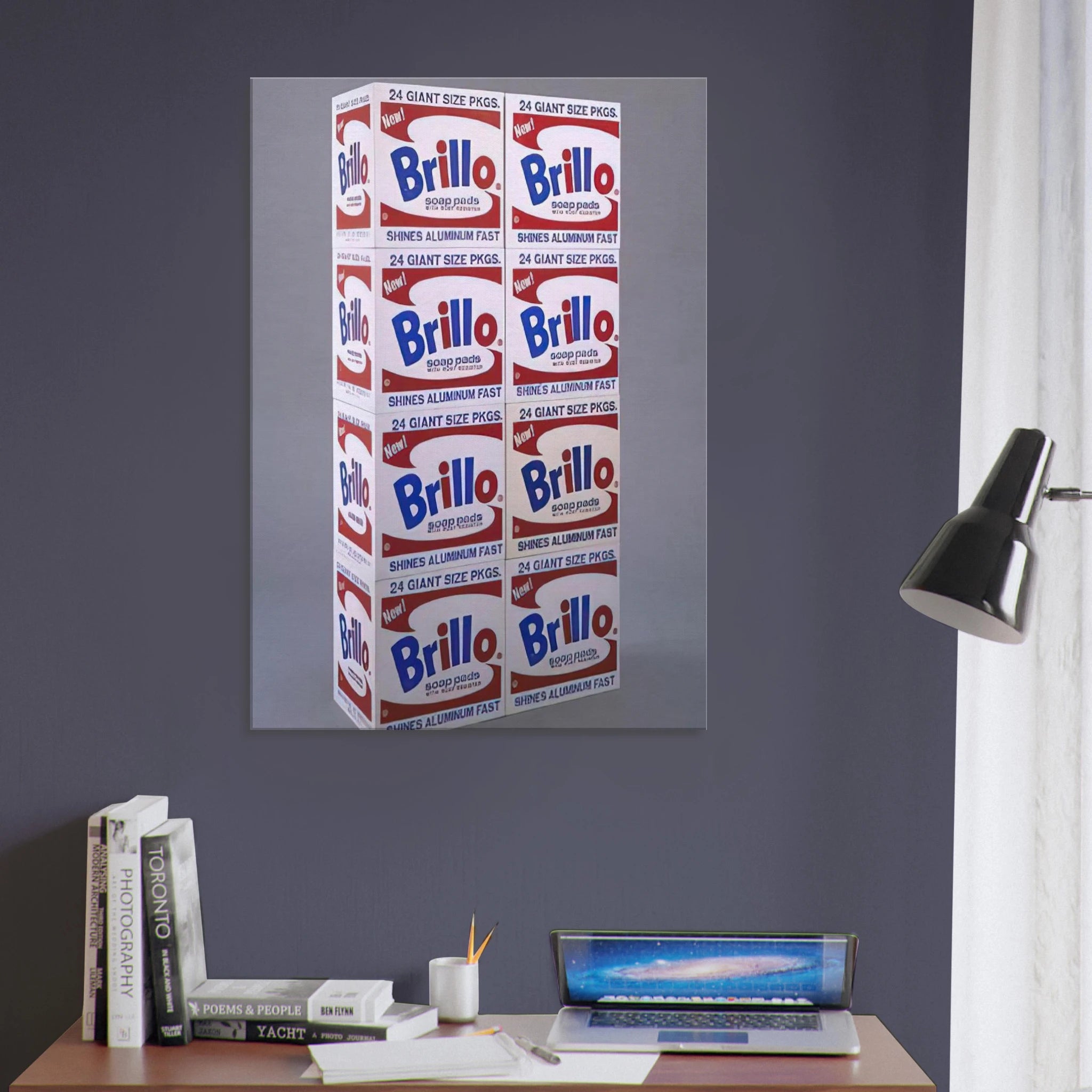 Brillo Soap Pads Boxes Canvas | Andy Warhol Canvas | Andy Warhol Prints