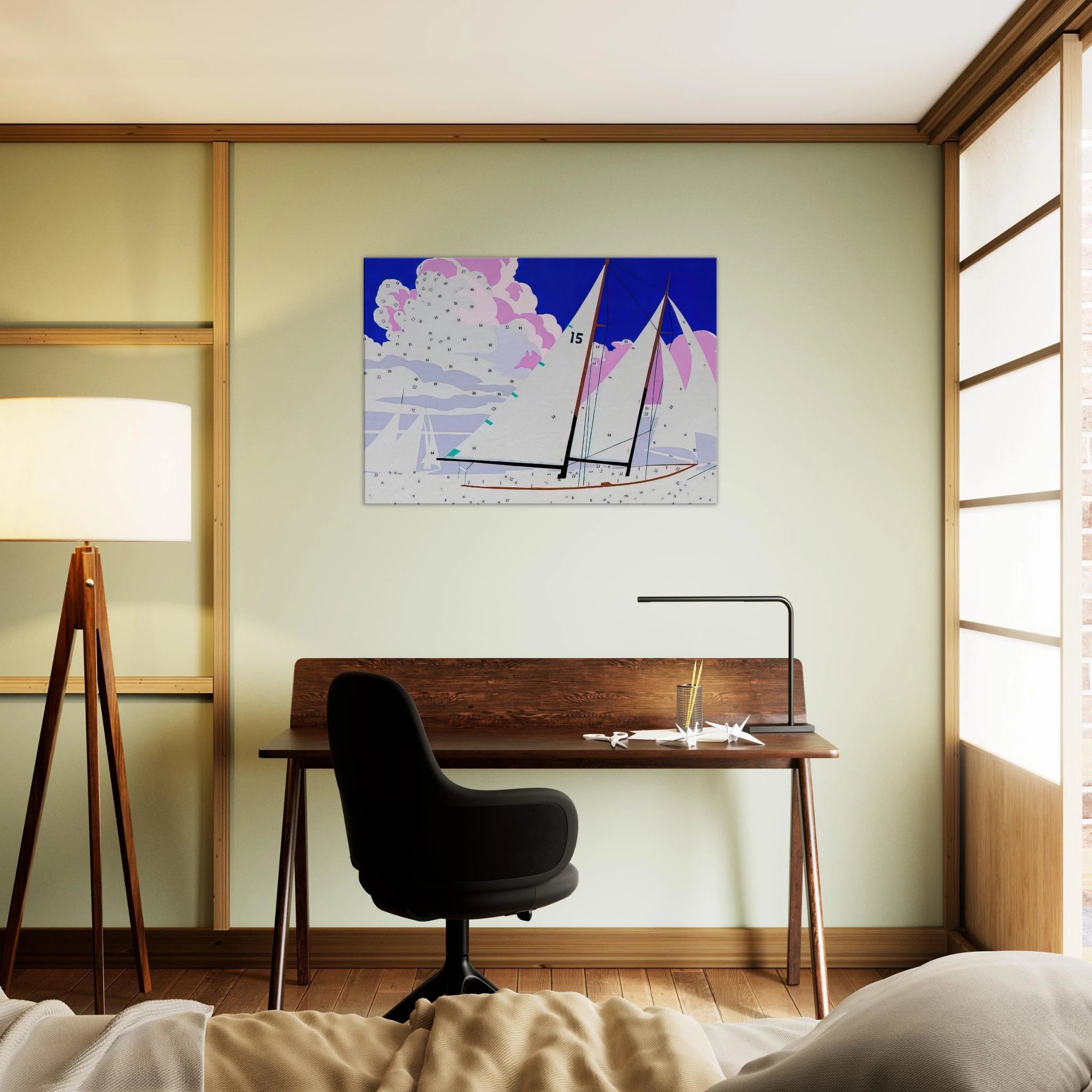 Do It Yourself  Sailboats  Canvas | Andy Warhol Canvas | Andy Warhol Prints