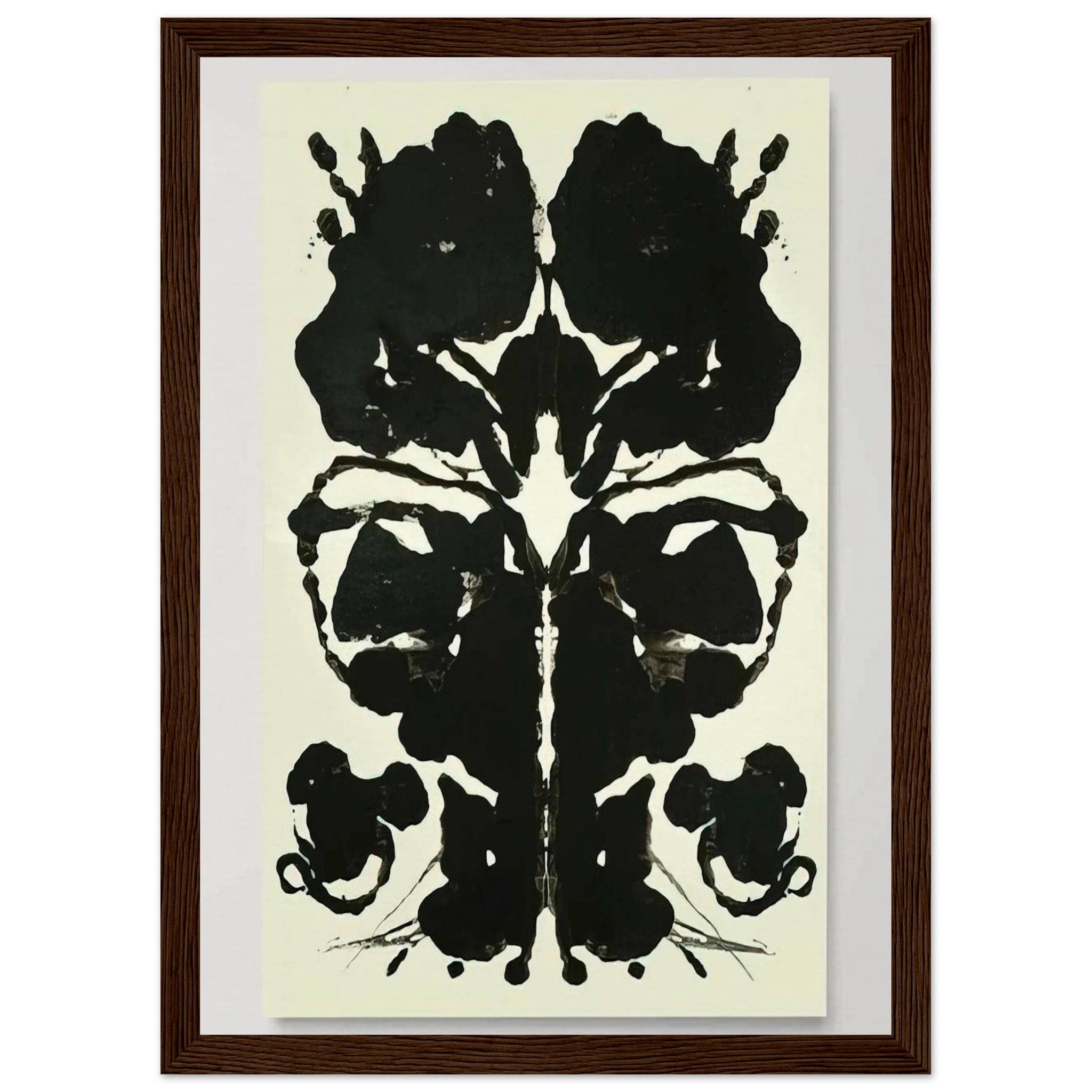 Rorschach Framed Poster | Andy Warhol Framed Prints Wall Art | Andy Warhol Prints
