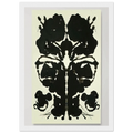 Rorschach Framed Poster | Andy Warhol Framed Prints Wall Art | Andy Warhol Prints