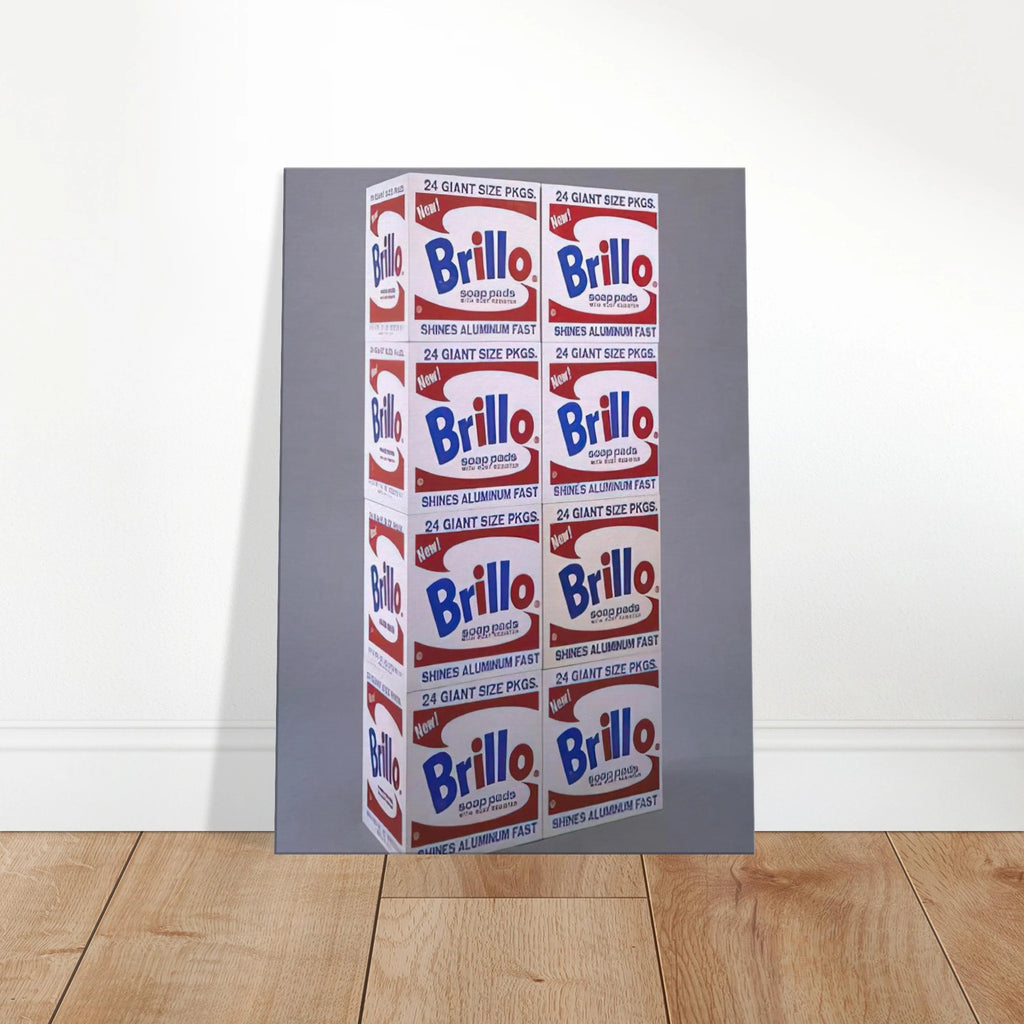 Brillo Soap Pads Boxes Canvas | Andy Warhol Canvas | Andy Warhol Prints
