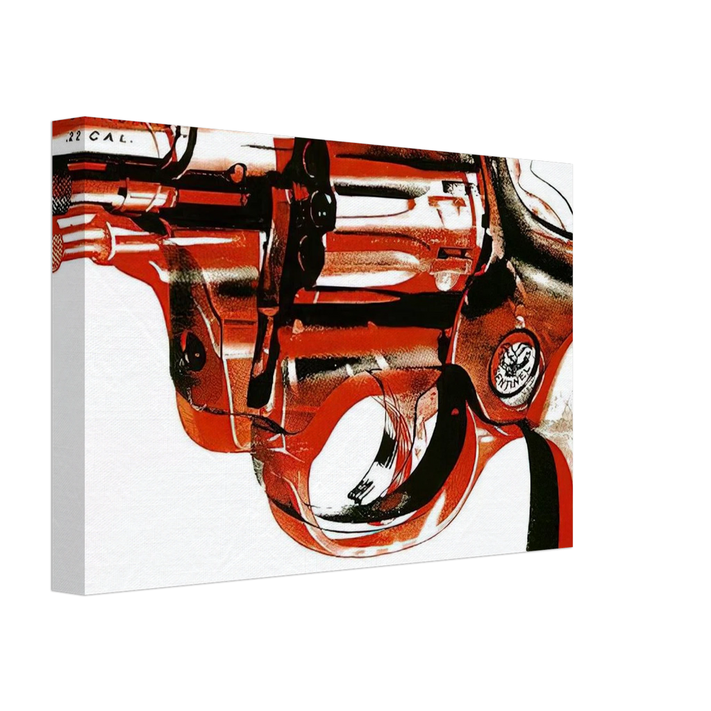 Gun Canvas | Andy Warhol Canvas | Andy Warhol Prints