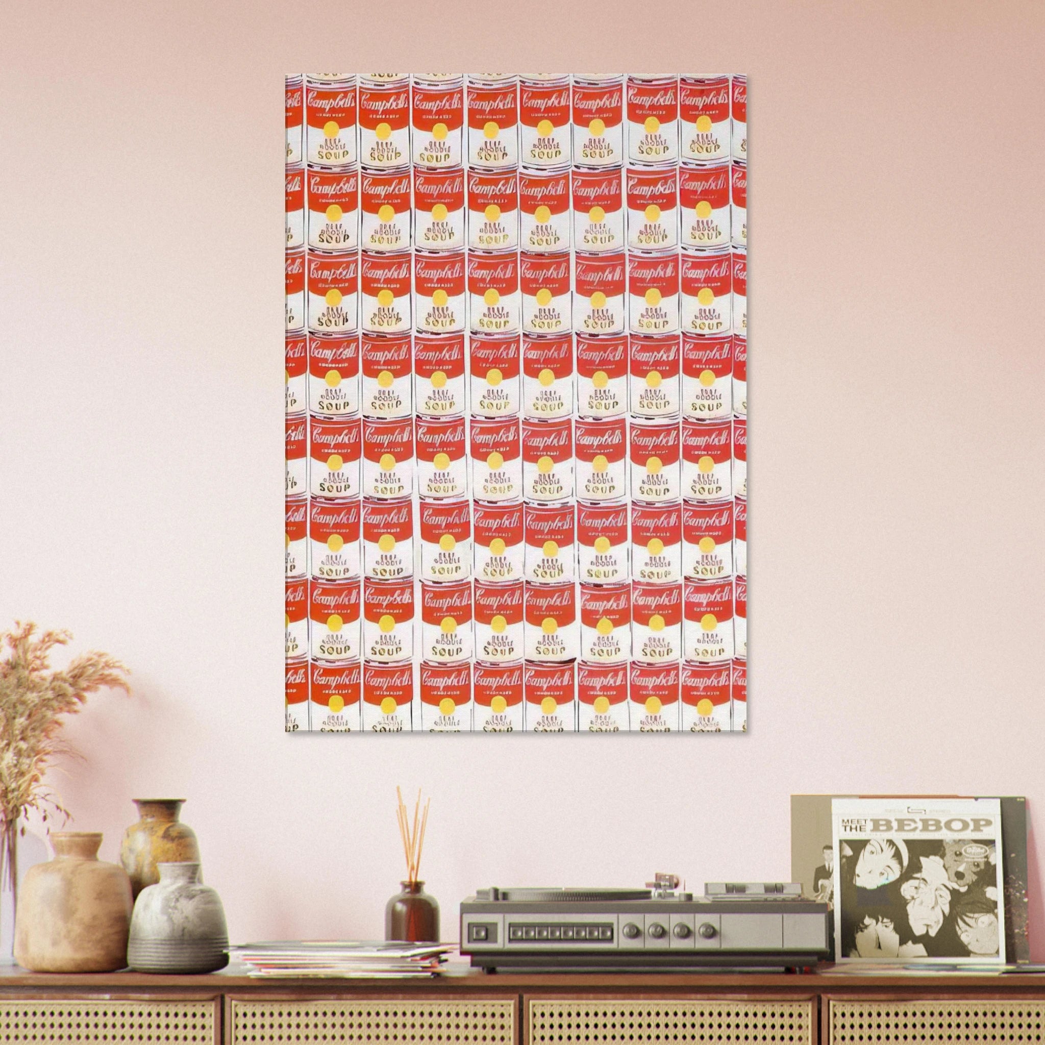 100 Cans Canvas | Andy Warhol Canvas | Andy Warhol Prints