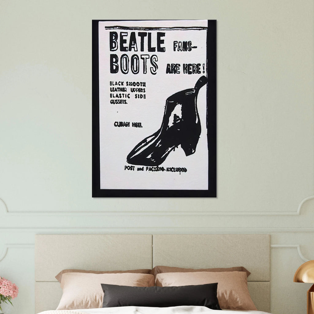 Beatle Boots Canvas | Andy Warhol Canvas | Andy Warhol Prints