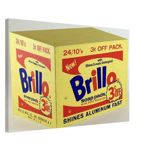 Brillo Box  3c Off  Canvas | Andy Warhol Canvas | Andy Warhol Prints