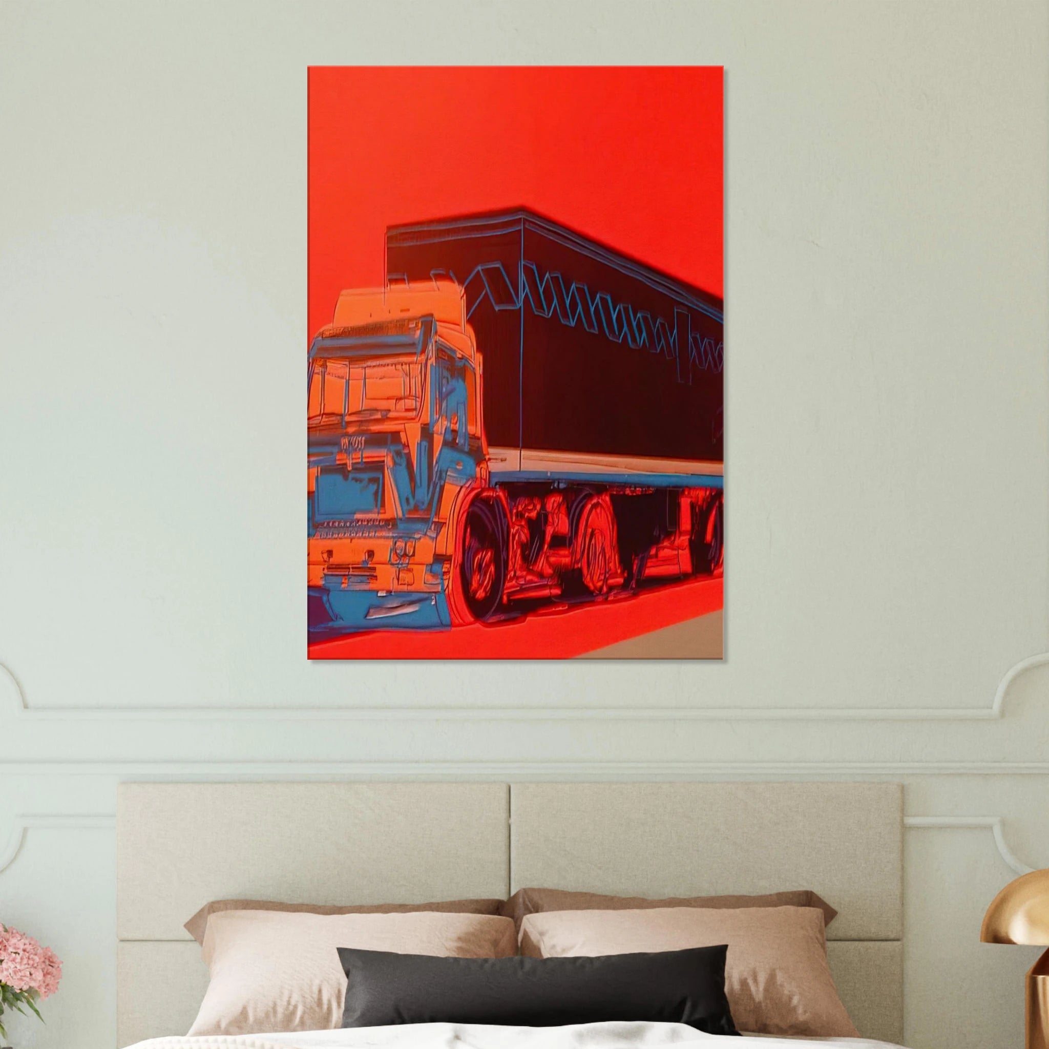 Truck Announcement Canvas | Andy Warhol Canvas | Andy Warhol Prints