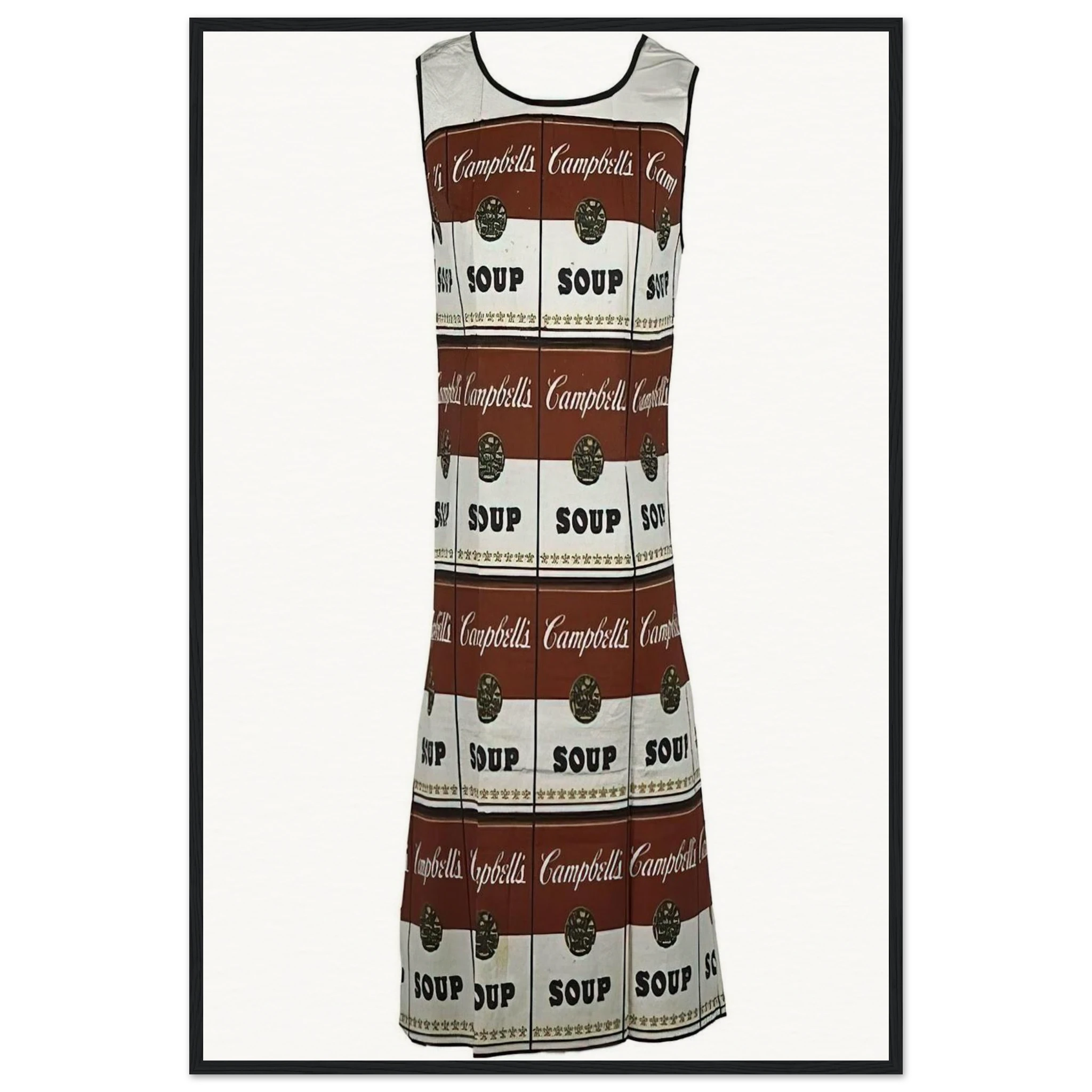 The Souper Dress Framed Poster | Andy Warhol Framed Prints Wall Art | Andy Warhol Prints