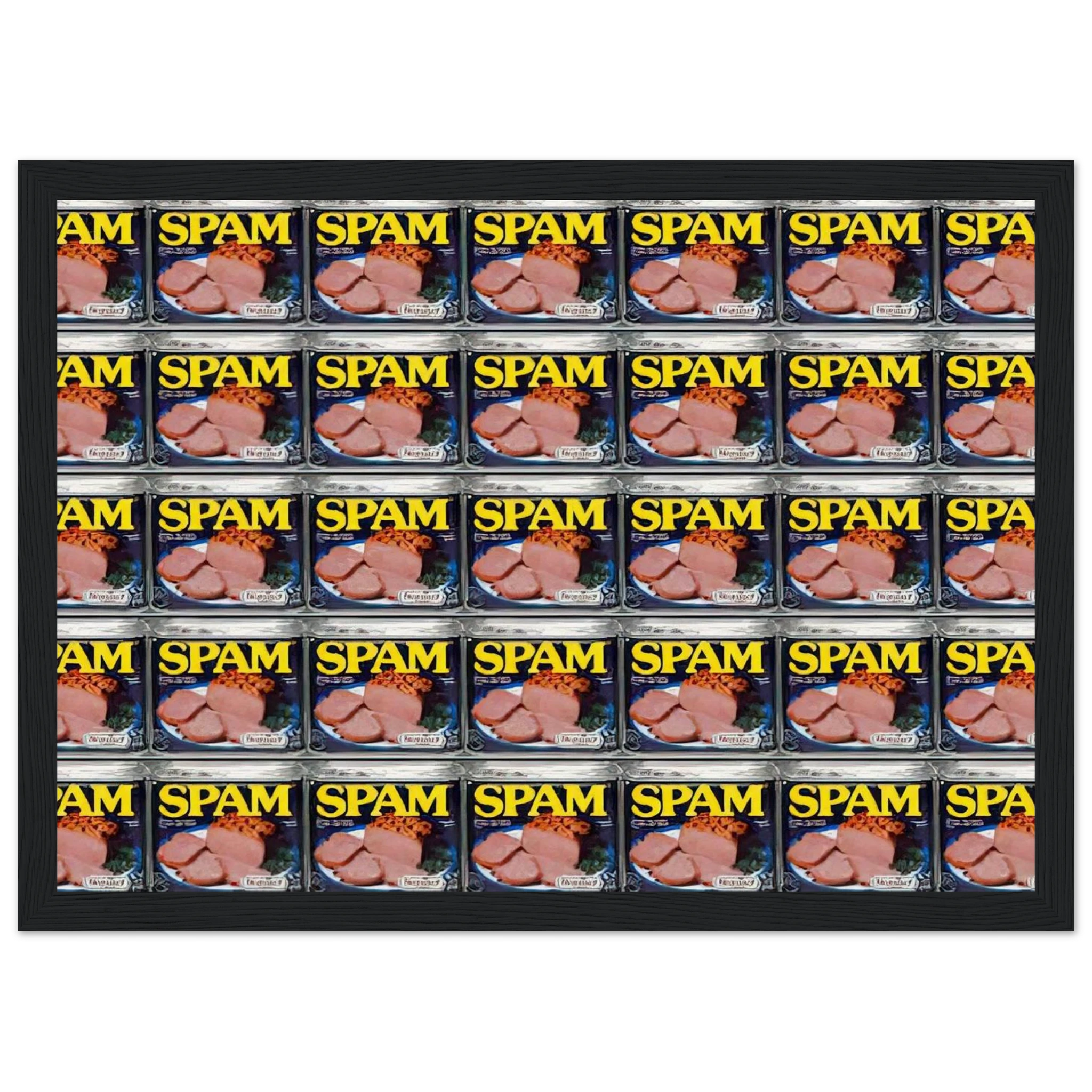 Spam Framed Poster | Andy Warhol Framed Prints Wall Art | Andy Warhol Prints