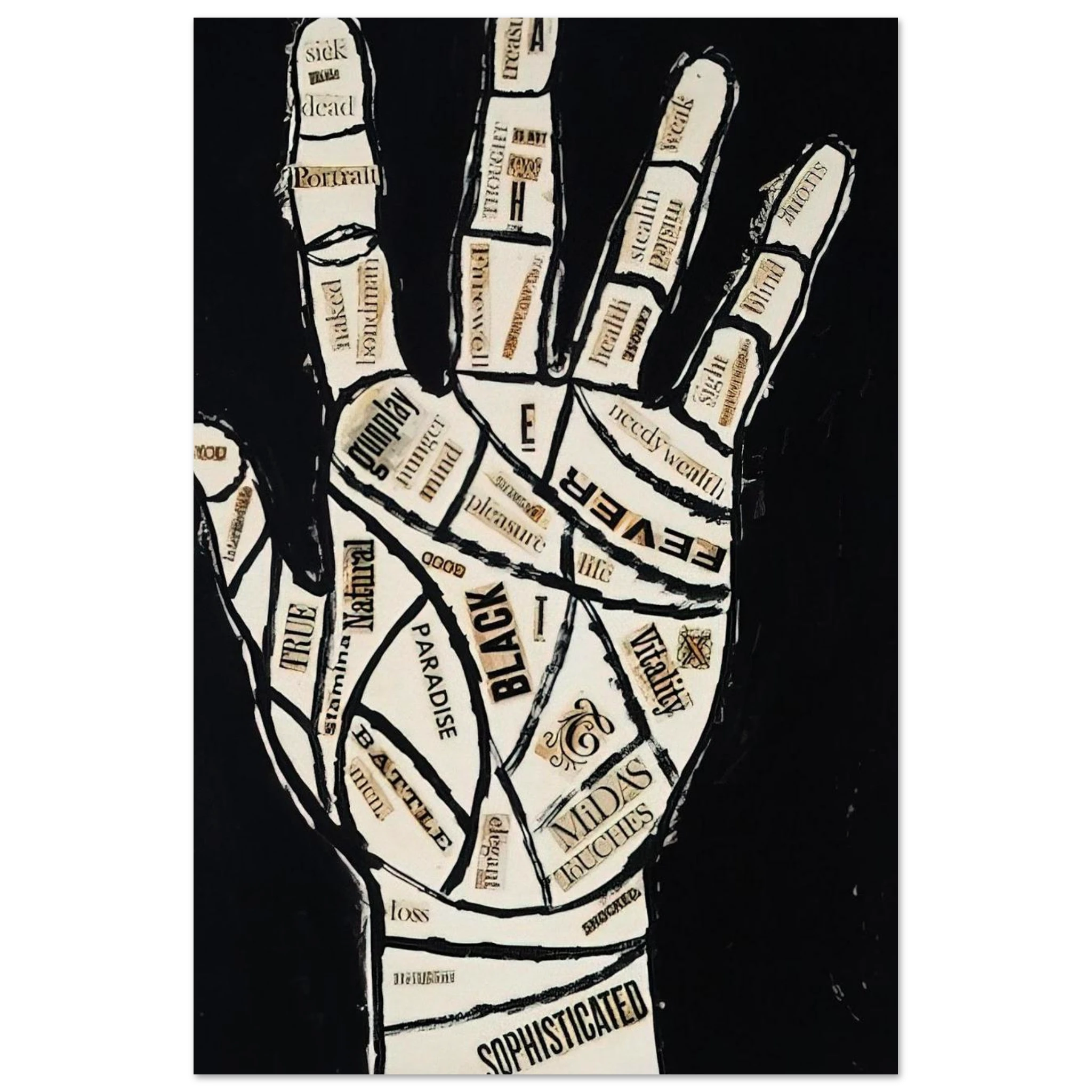 Hand Poster | Andy Warhol Poster | Andy Warhol Prints
