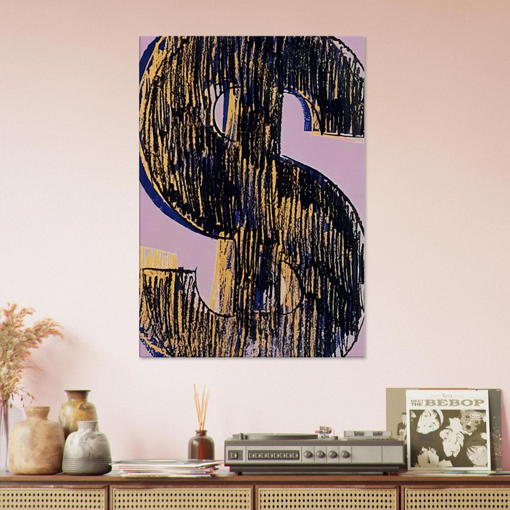 Dollar Sign Canvas | Andy Warhol Canvas | Andy Warhol Prints