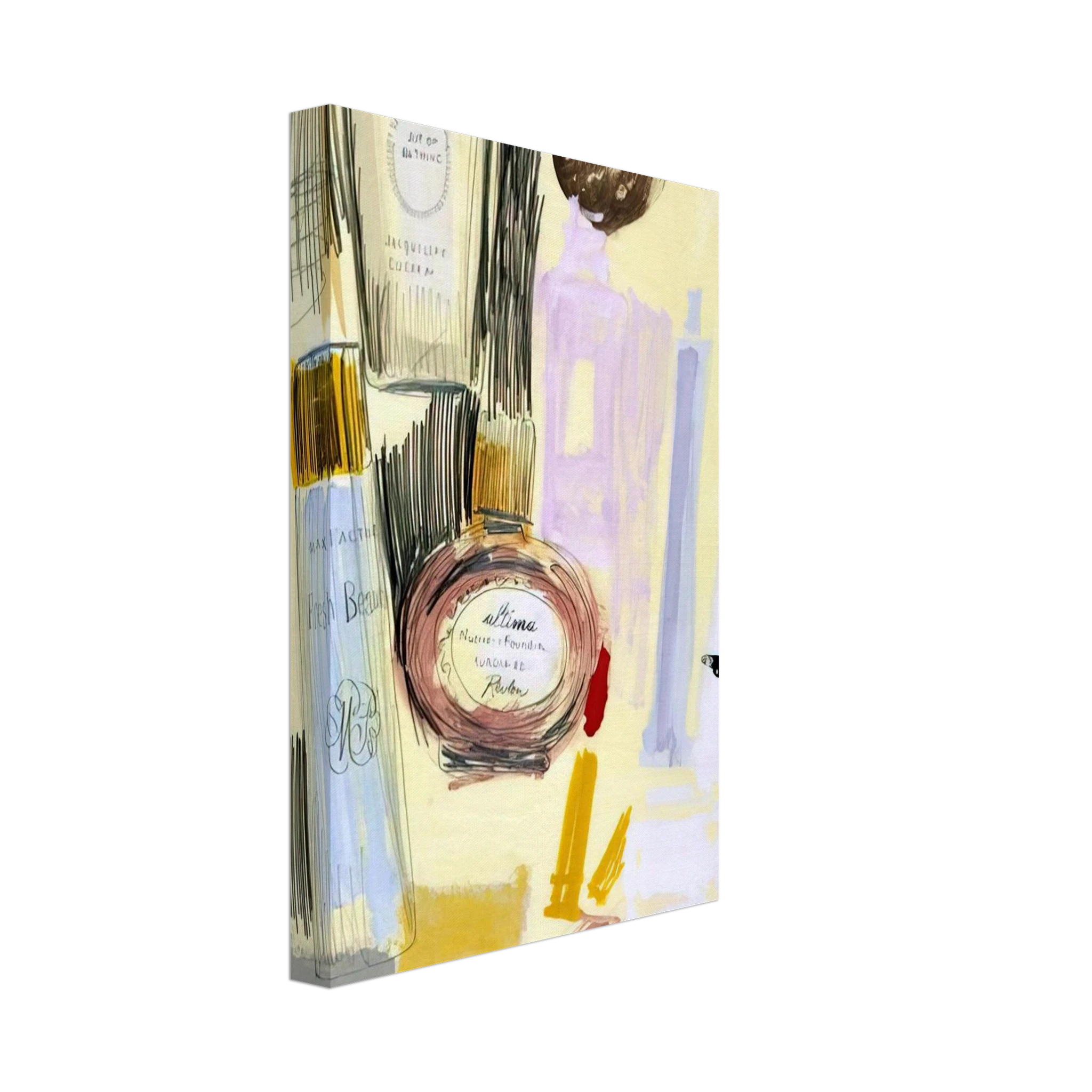 Untitled  Beauty Products  Canvas | Andy Warhol Canvas | Andy Warhol Prints