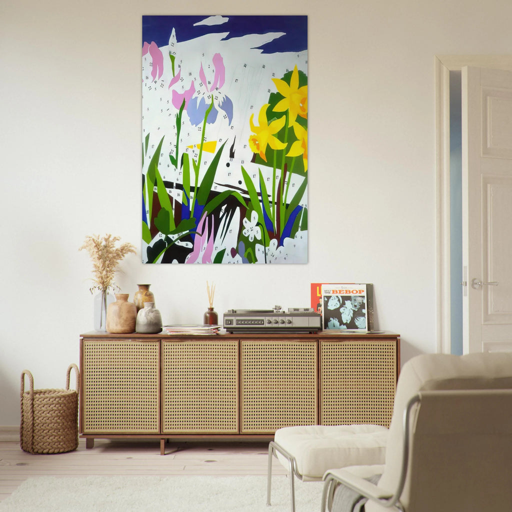 Do It Yourself  Flowers  Poster | Andy Warhol Poster | Andy Warhol Prints
