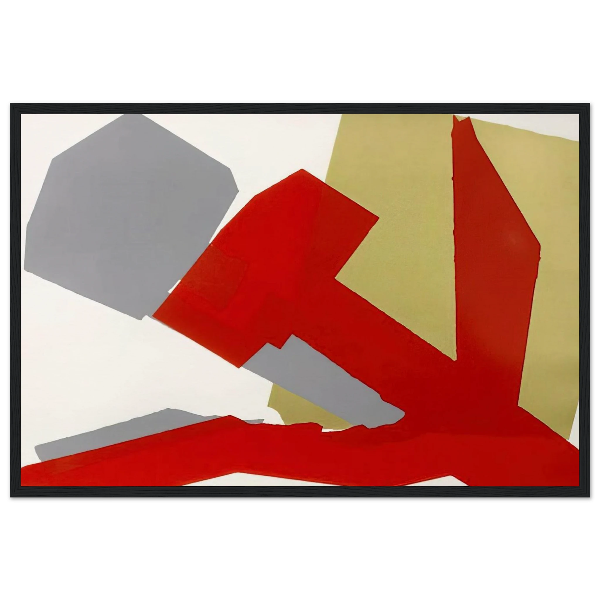 Hammer and Sickle  Special Edition  Framed Poster | Andy Warhol Framed Prints Wall Art | Andy Warhol Prints