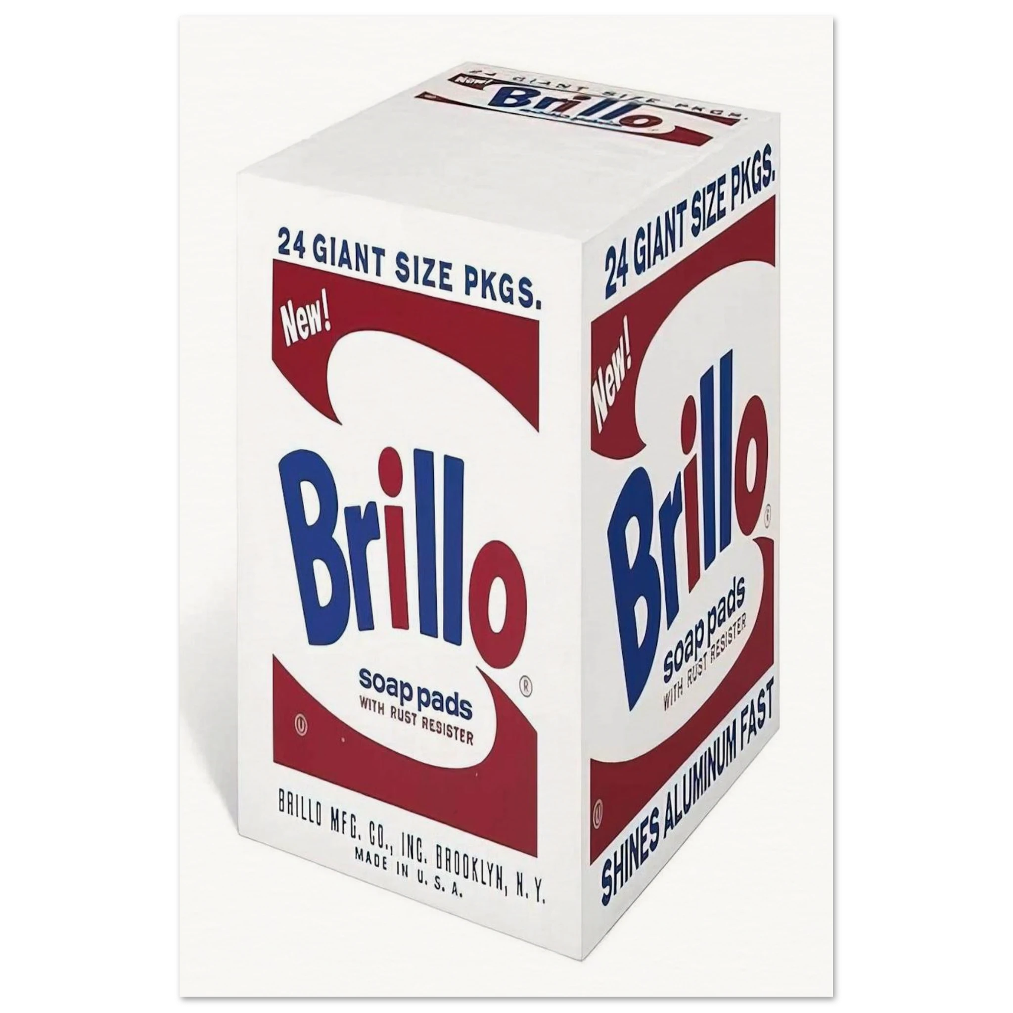 Brillo Soap Pads Poster | Andy Warhol Poster | Andy Warhol Prints