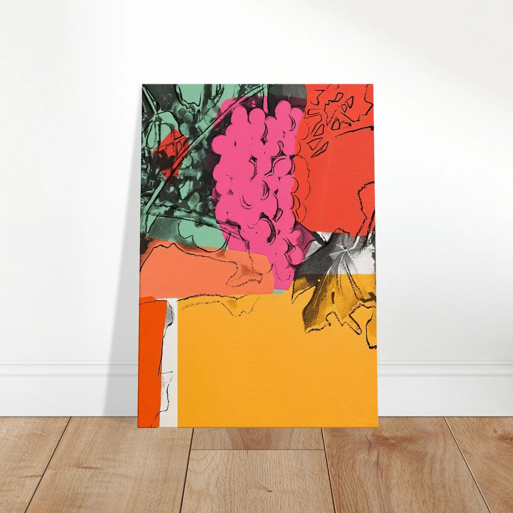 Grapes #1 Canvas | Andy Warhol Canvas | Andy Warhol Prints