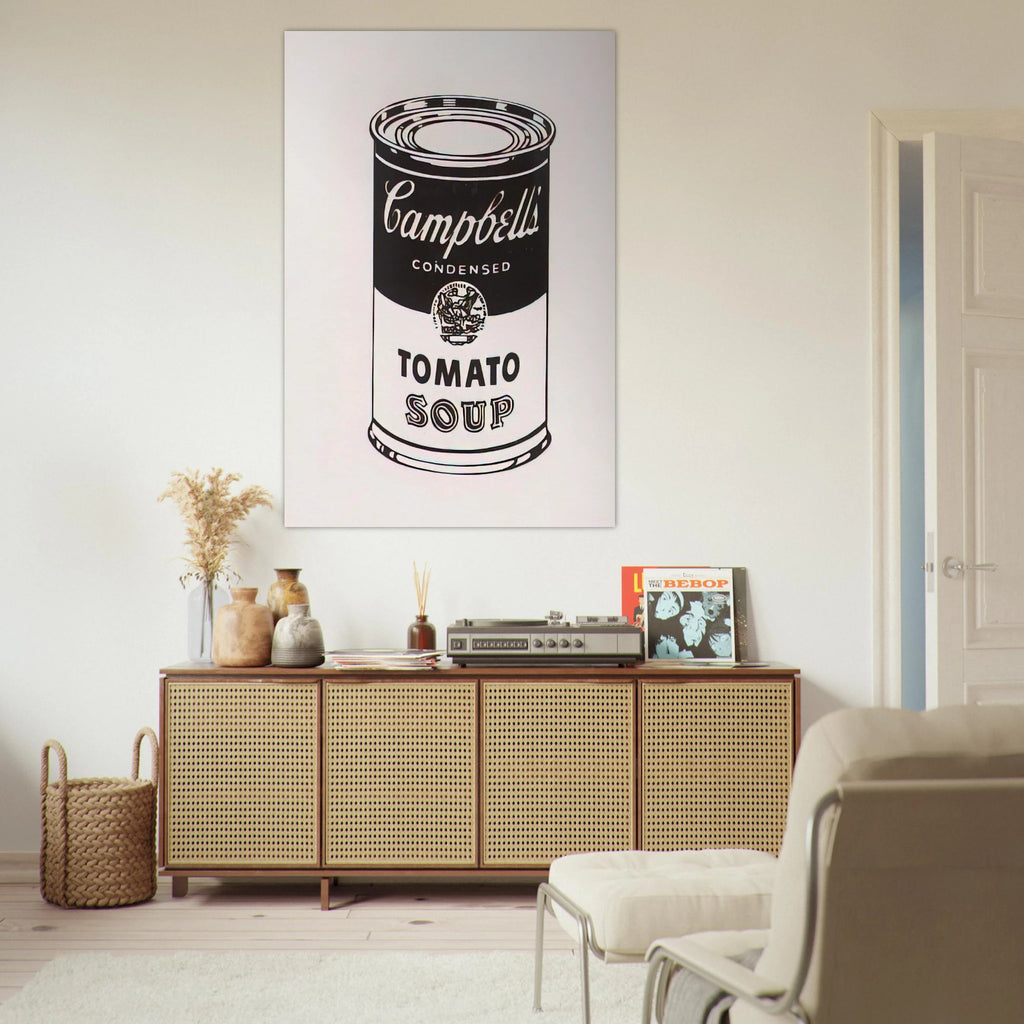 Campbell's Soup Can  Tomato -Retrospective Series Poster | Andy Warhol Poster | Andy Warhol Prints