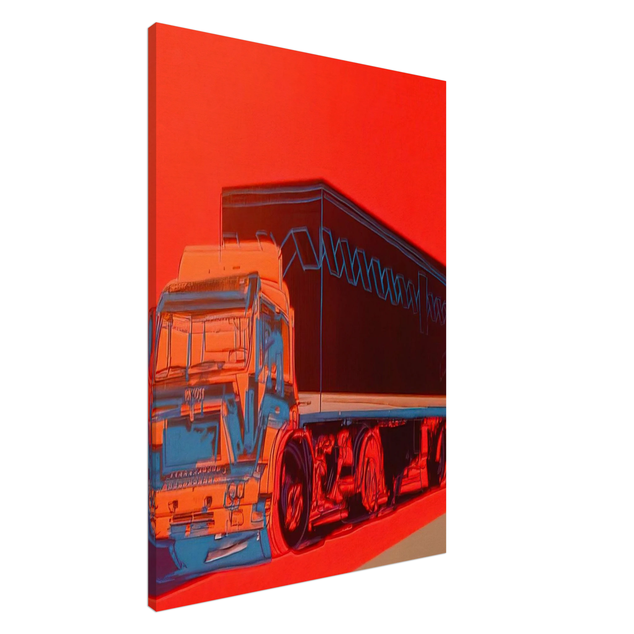 Truck Announcement Canvas | Andy Warhol Canvas | Andy Warhol Prints