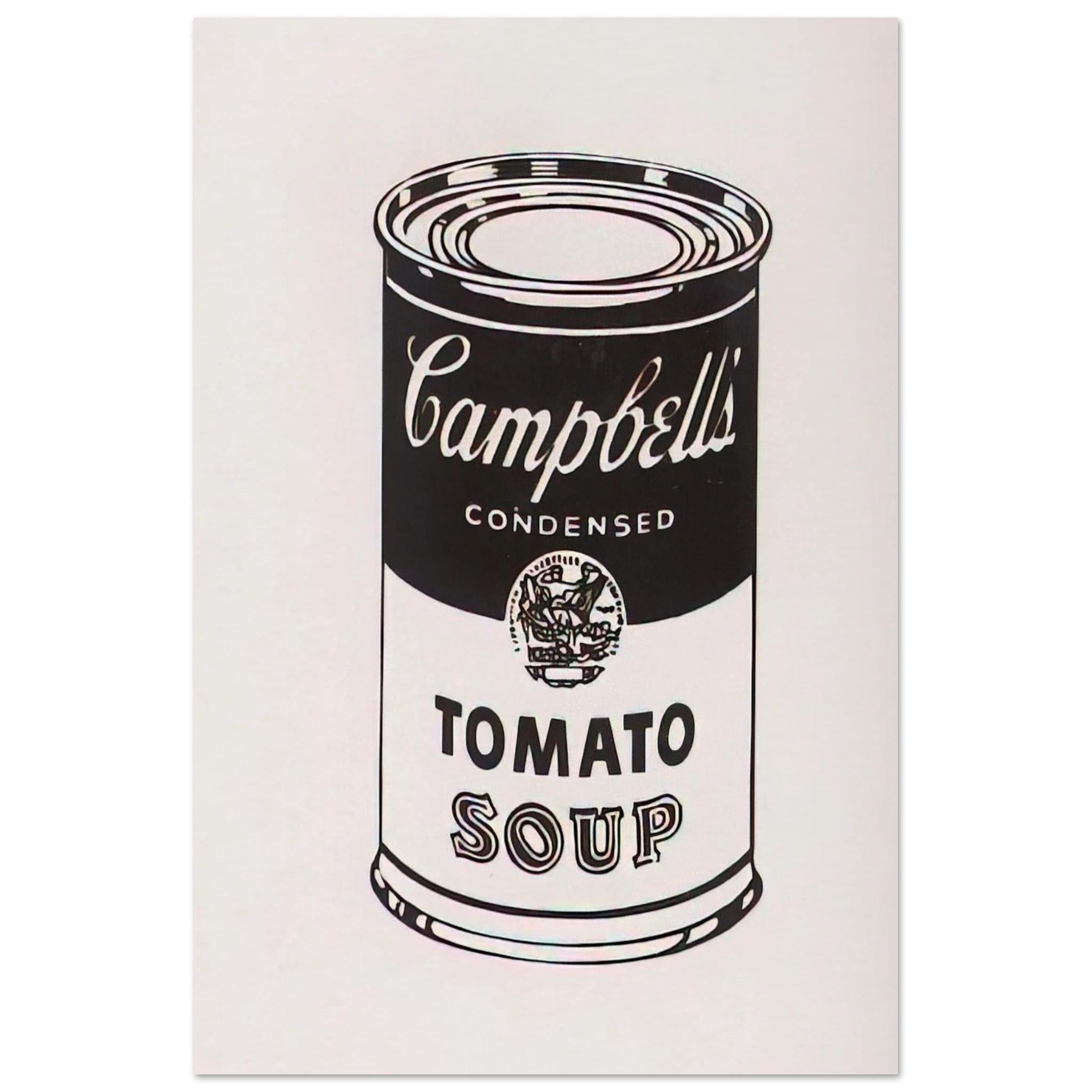 Campbell's Soup Can  Tomato -Retrospective Series Poster | Andy Warhol Poster | Andy Warhol Prints
