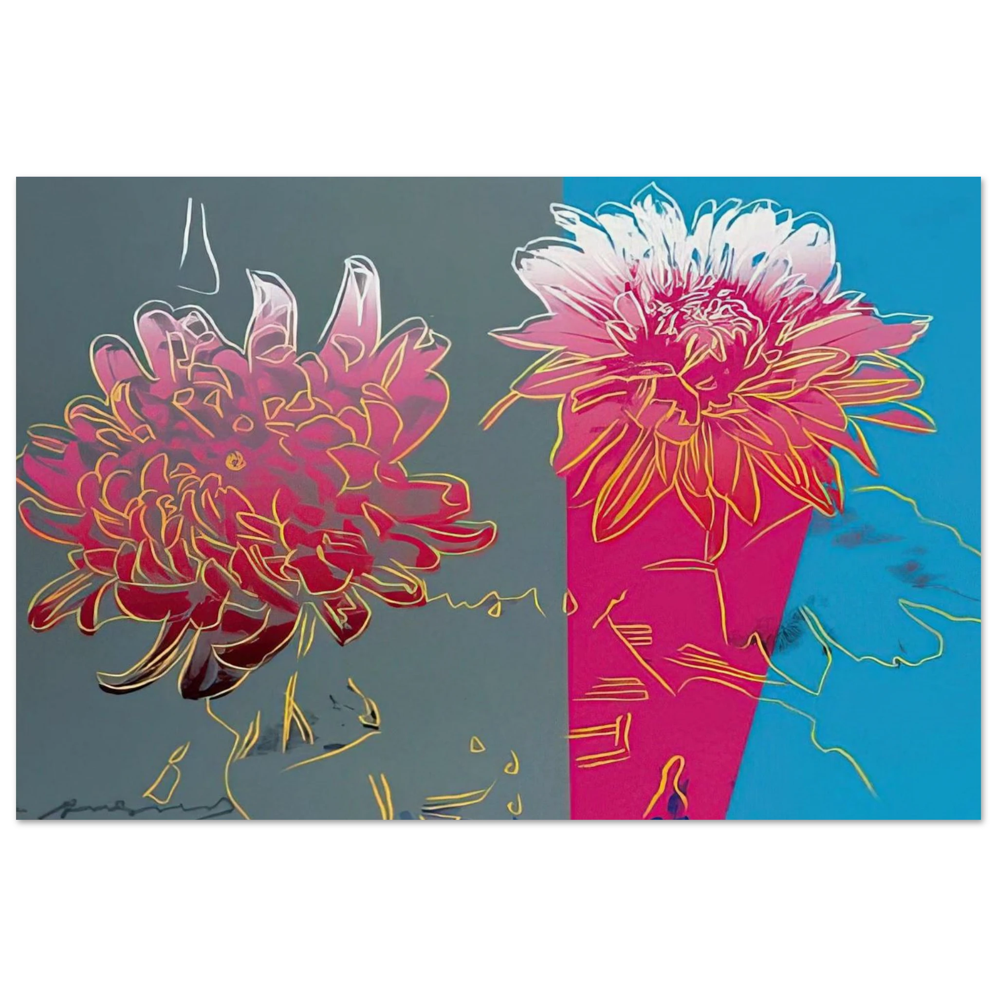 Kiku Poster | Andy Warhol Poster | Andy Warhol Prints