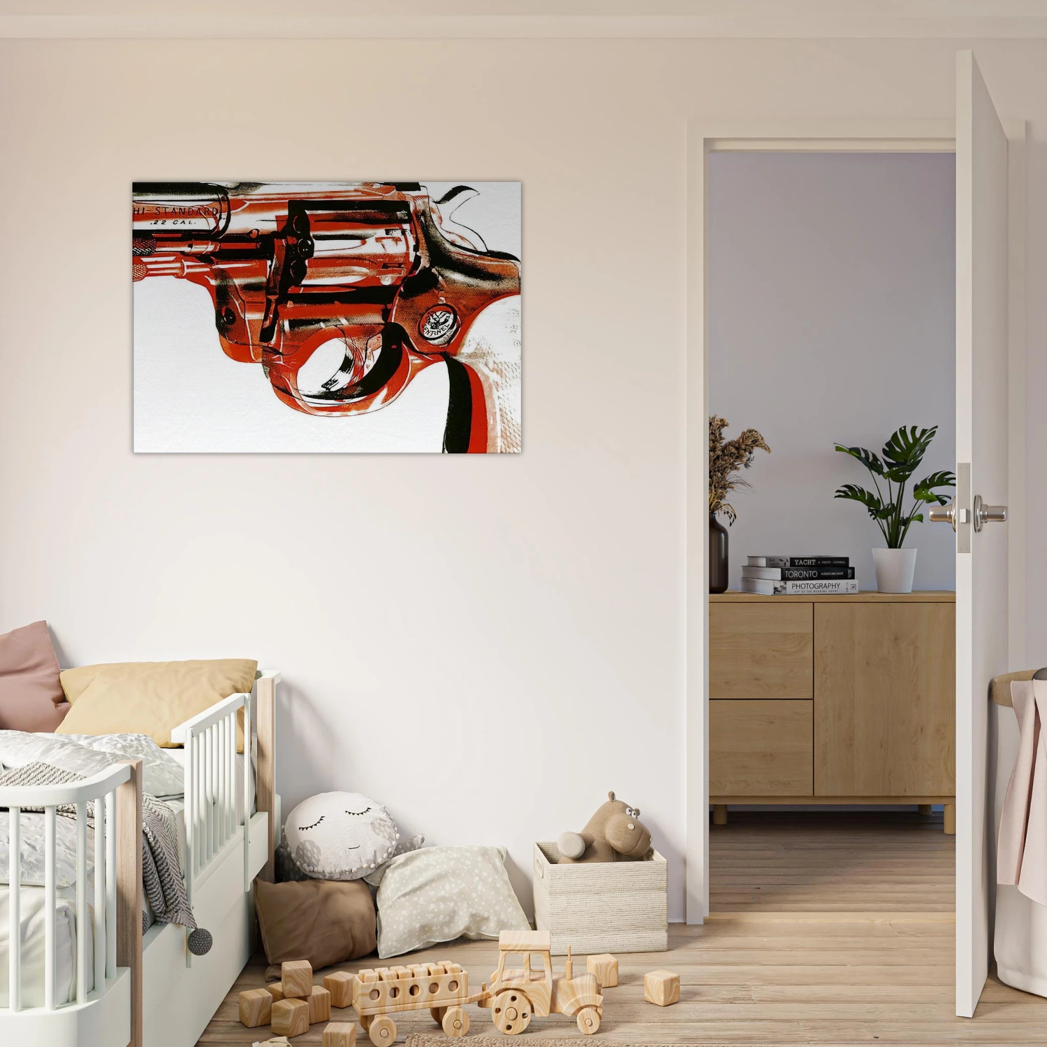 Gun Canvas | Andy Warhol Canvas | Andy Warhol Prints