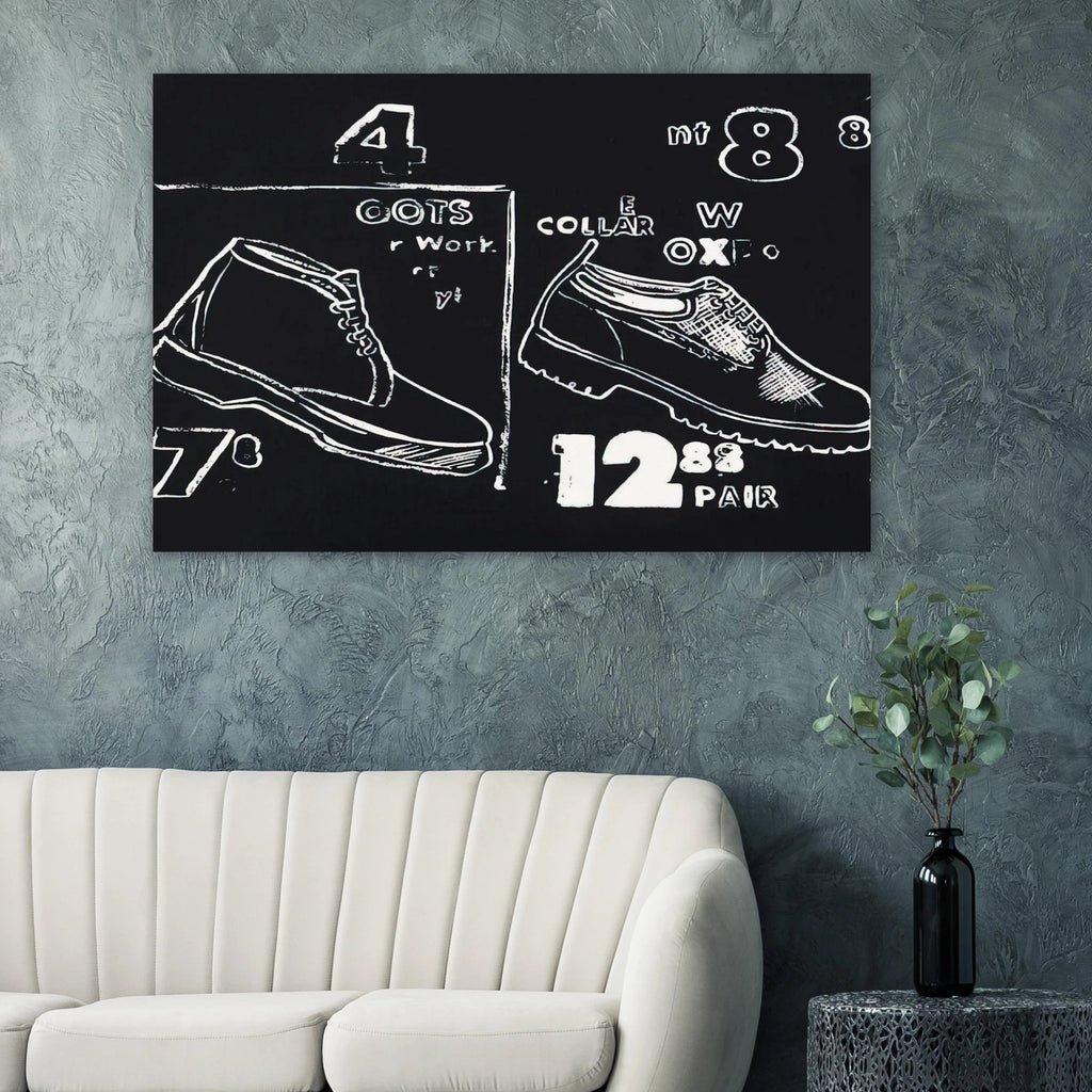 Work Boots Poster | Andy Warhol Poster | Andy Warhol Prints