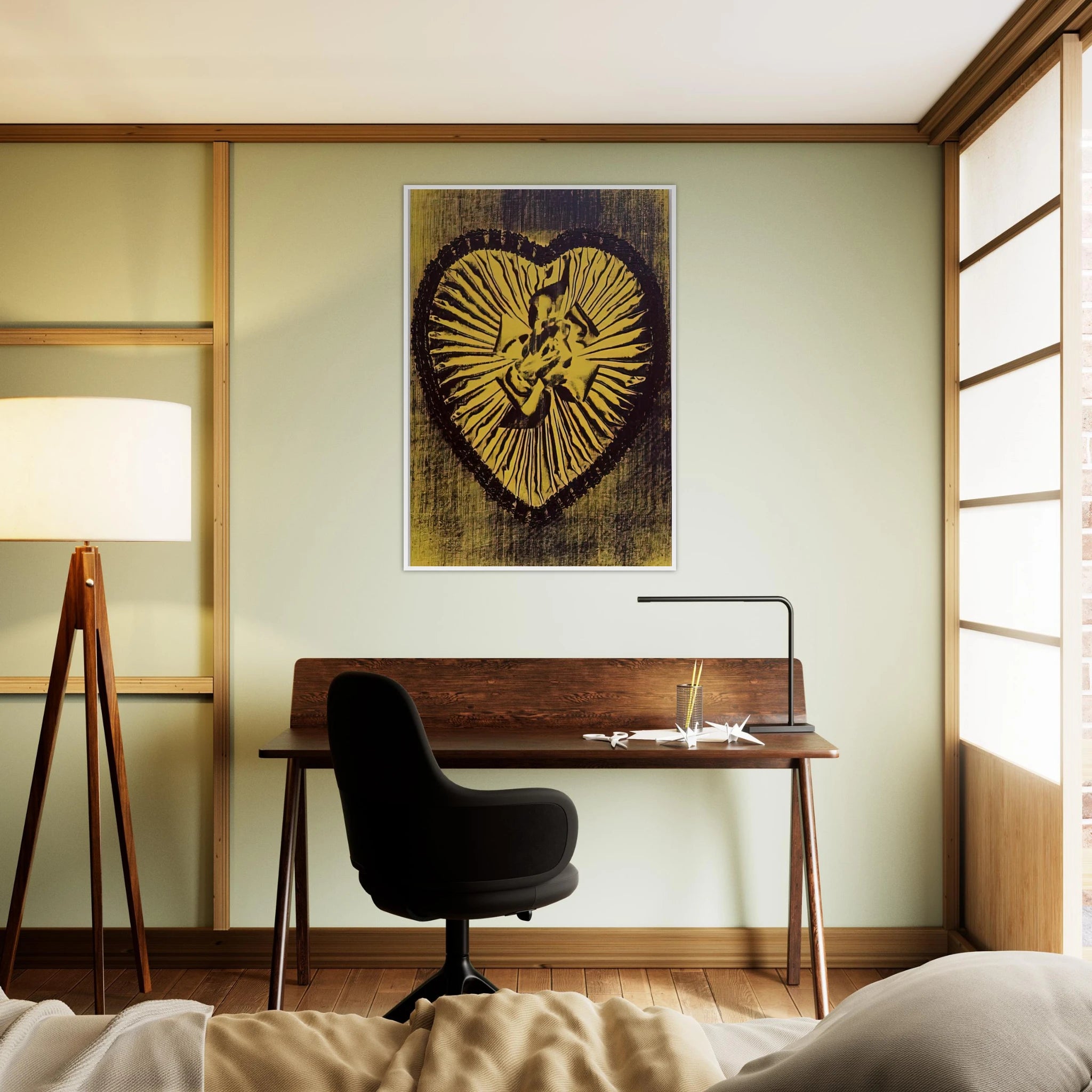 Yellow Candy Box Framed Poster | Andy Warhol Framed Prints Wall Art | Andy Warhol Prints