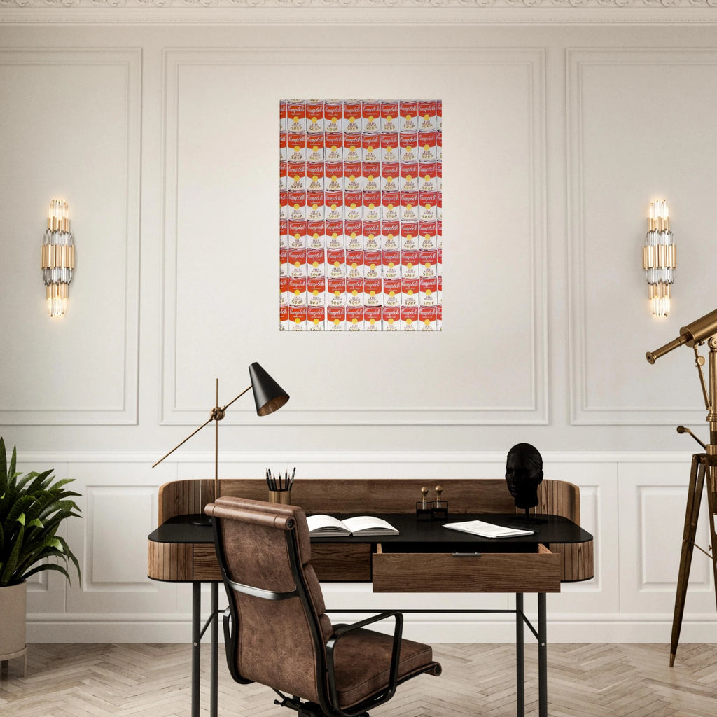 100 Cans Canvas | Andy Warhol Canvas | Andy Warhol Prints