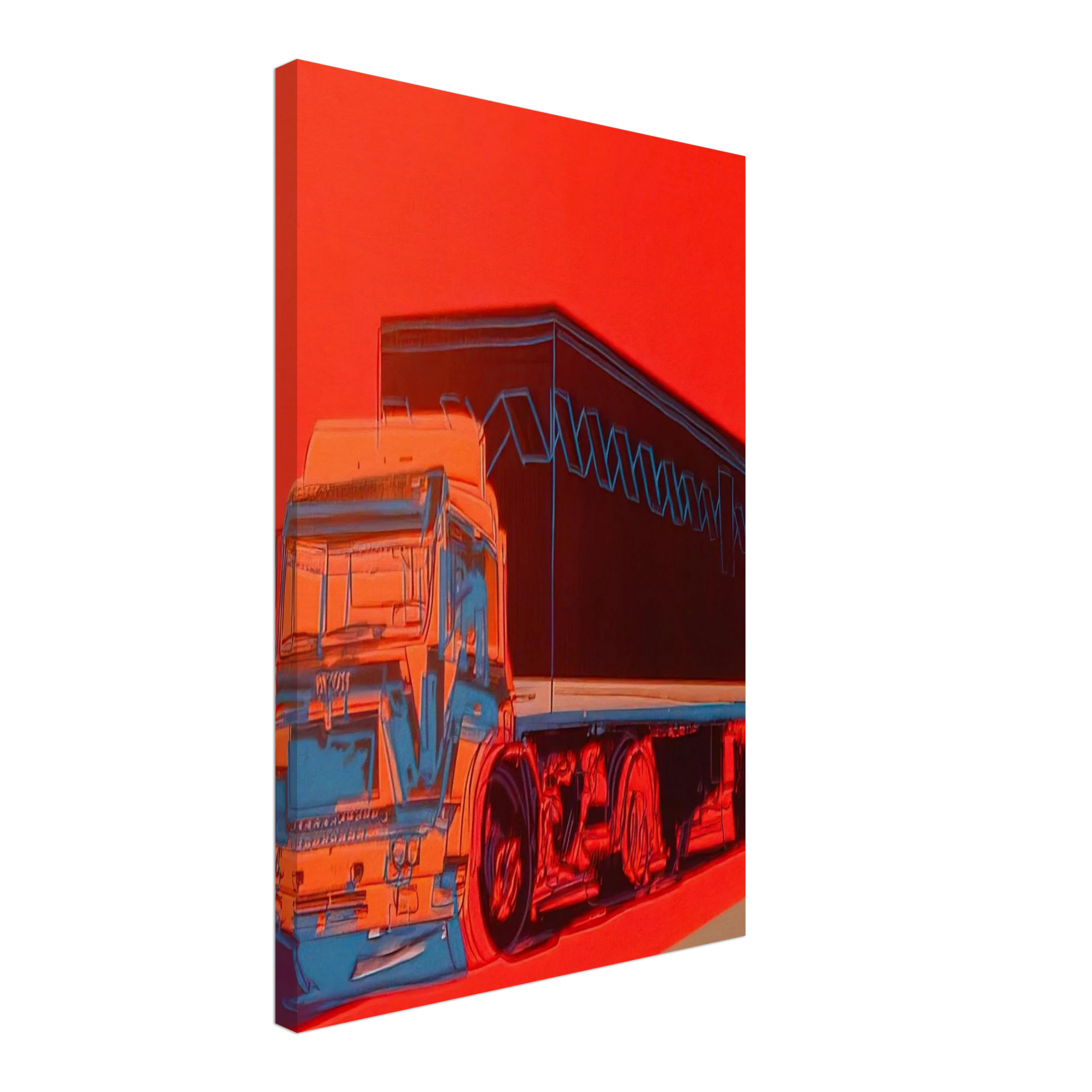 Truck Announcement Canvas | Andy Warhol Canvas | Andy Warhol Prints