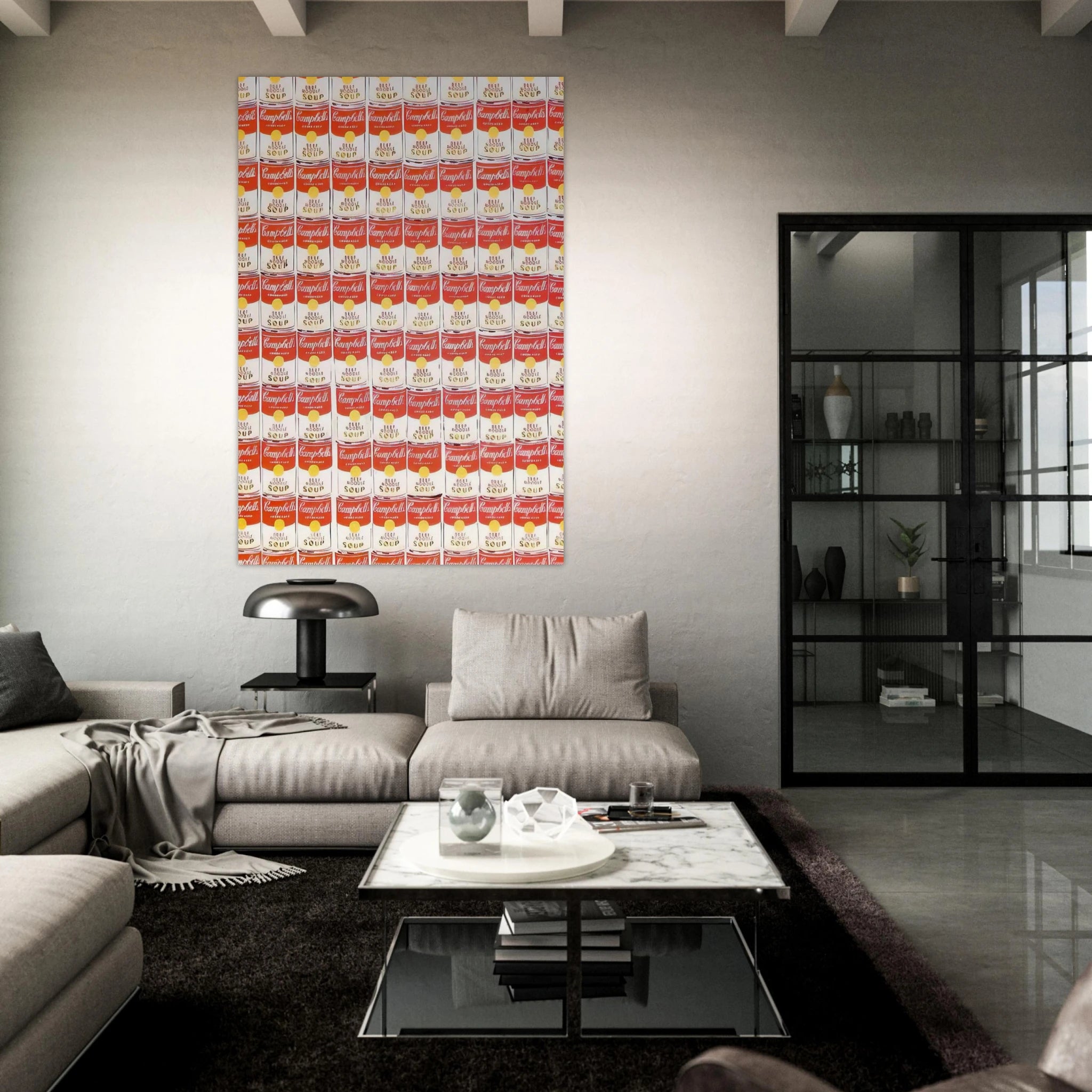 100 Cans Poster | Andy Warhol Poster | Andy Warhol Prints