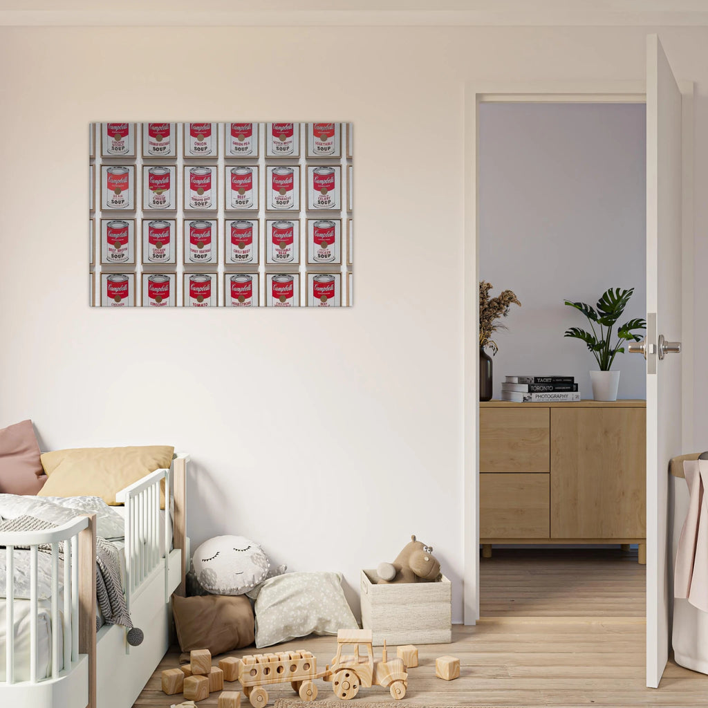 Campbell's Soup Cans Canvas | Andy Warhol Canvas | Andy Warhol Prints