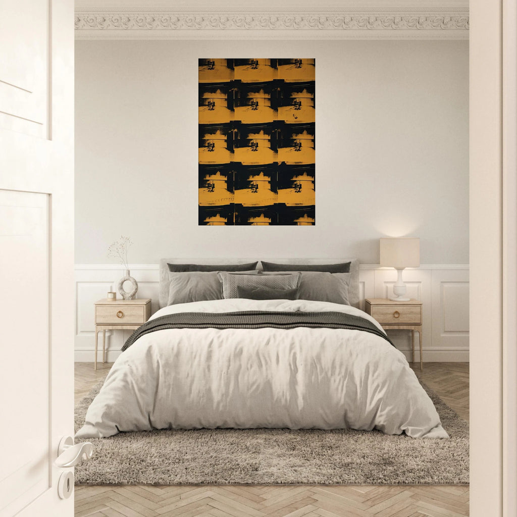 Orange Disaster Canvas | Andy Warhol Canvas | Andy Warhol Prints