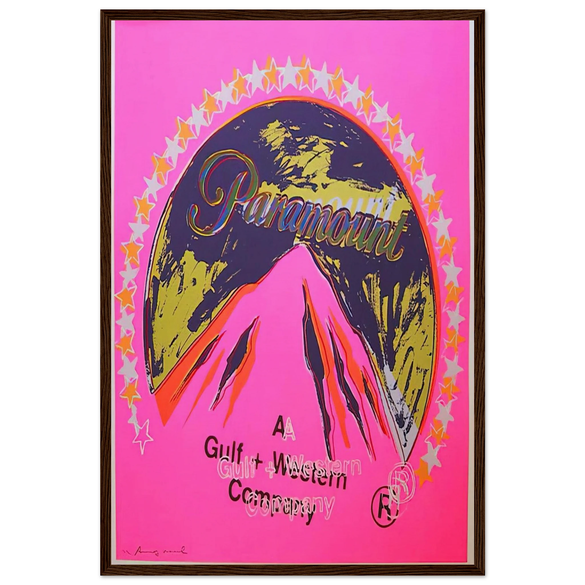 Paramount Framed Poster | Andy Warhol Framed Prints Wall Art | Andy Warhol Prints