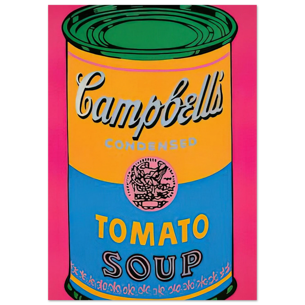 Campbell's Soup Can  Poster | Andy Warhol Poster | Andy Warhol Prints