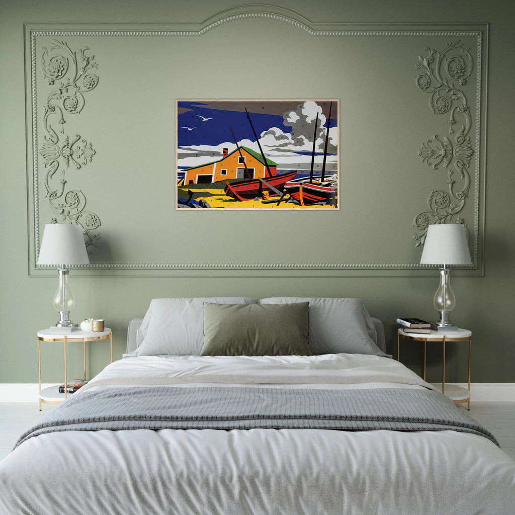Do It Yourself  Seascape  Framed Poster | Andy Warhol Framed Prints Wall Art | Andy Warhol Prints