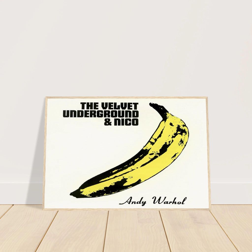 Velvet Underground & Nico Framed Poster | Andy Warhol Framed Prints Wall Art | Andy Warhol Prints